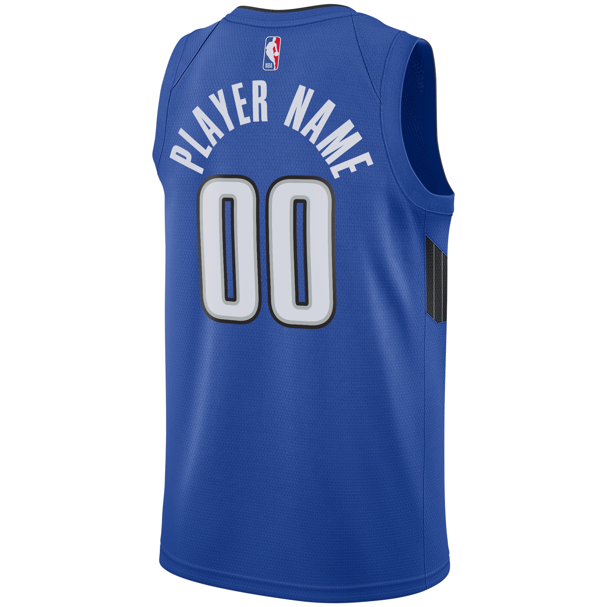 Orlando Magic Jordan Brand Swingman Custom Jersey – Statement Edition – Blue Clowdercats
