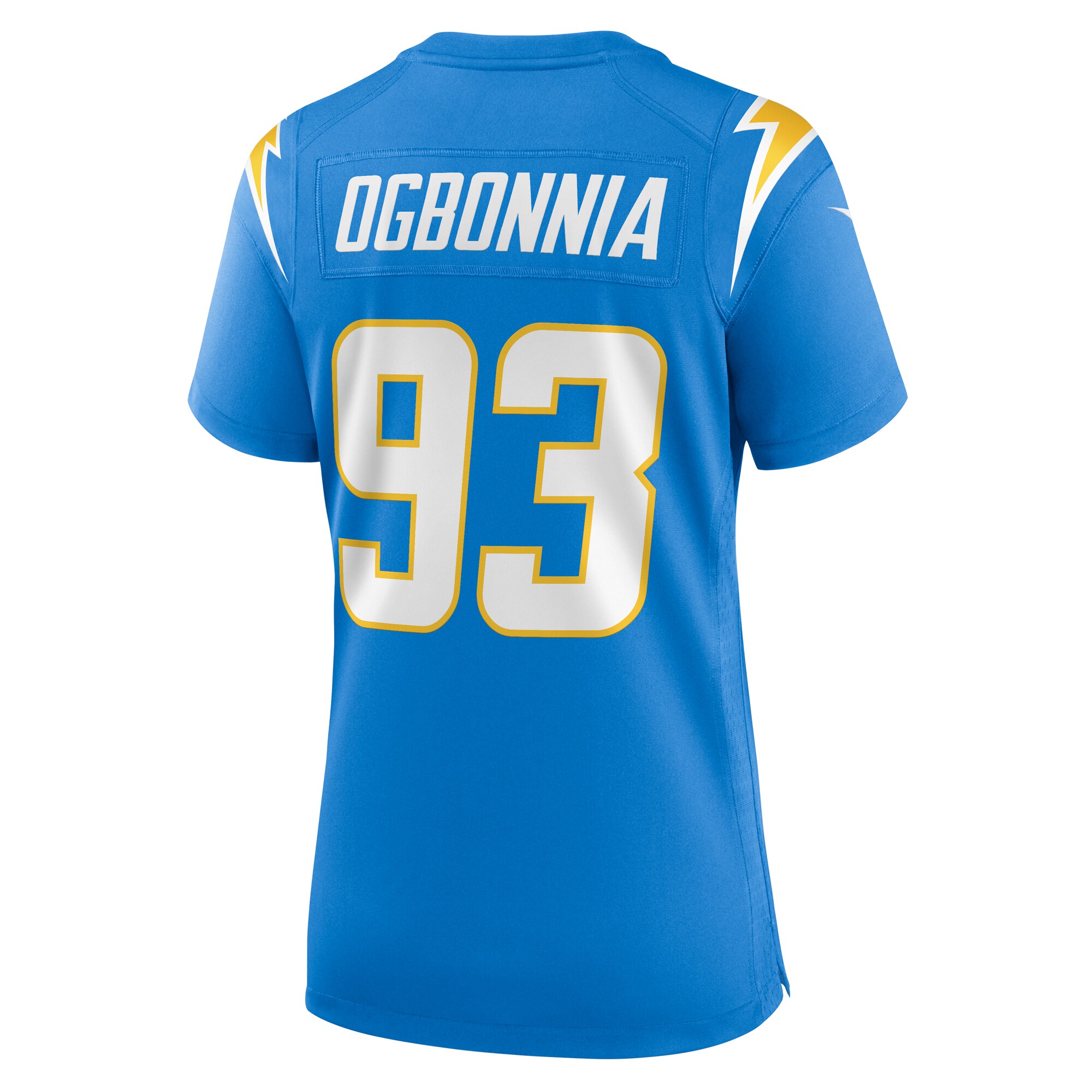 Otito Ogbonnia Los Angeles Chargers Nike Women’s Game Player Jersey – Powder Blue Clowdercats