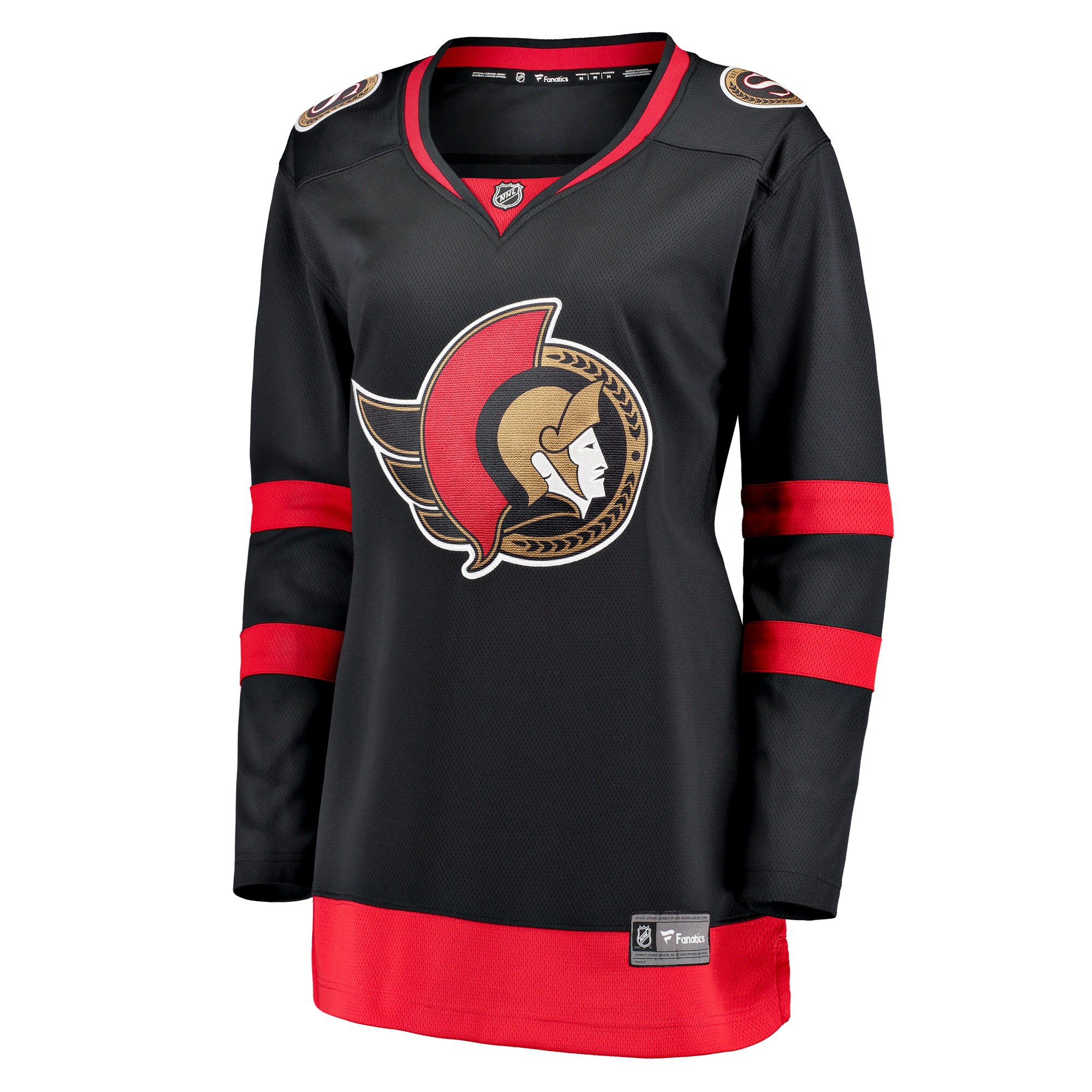 Ottawa Senators Fanatics Women’s Home Breakaway Jersey – Black Clowdercats