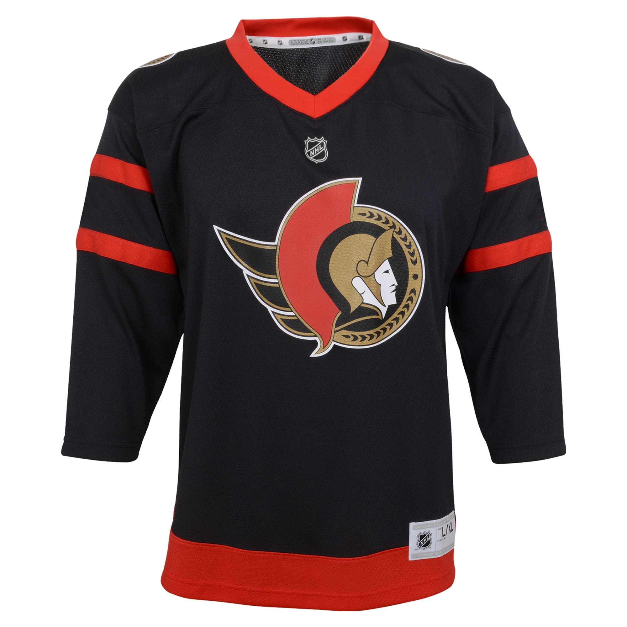 Ottawa Senators Toddler Replica Jersey – Black Clowdercats