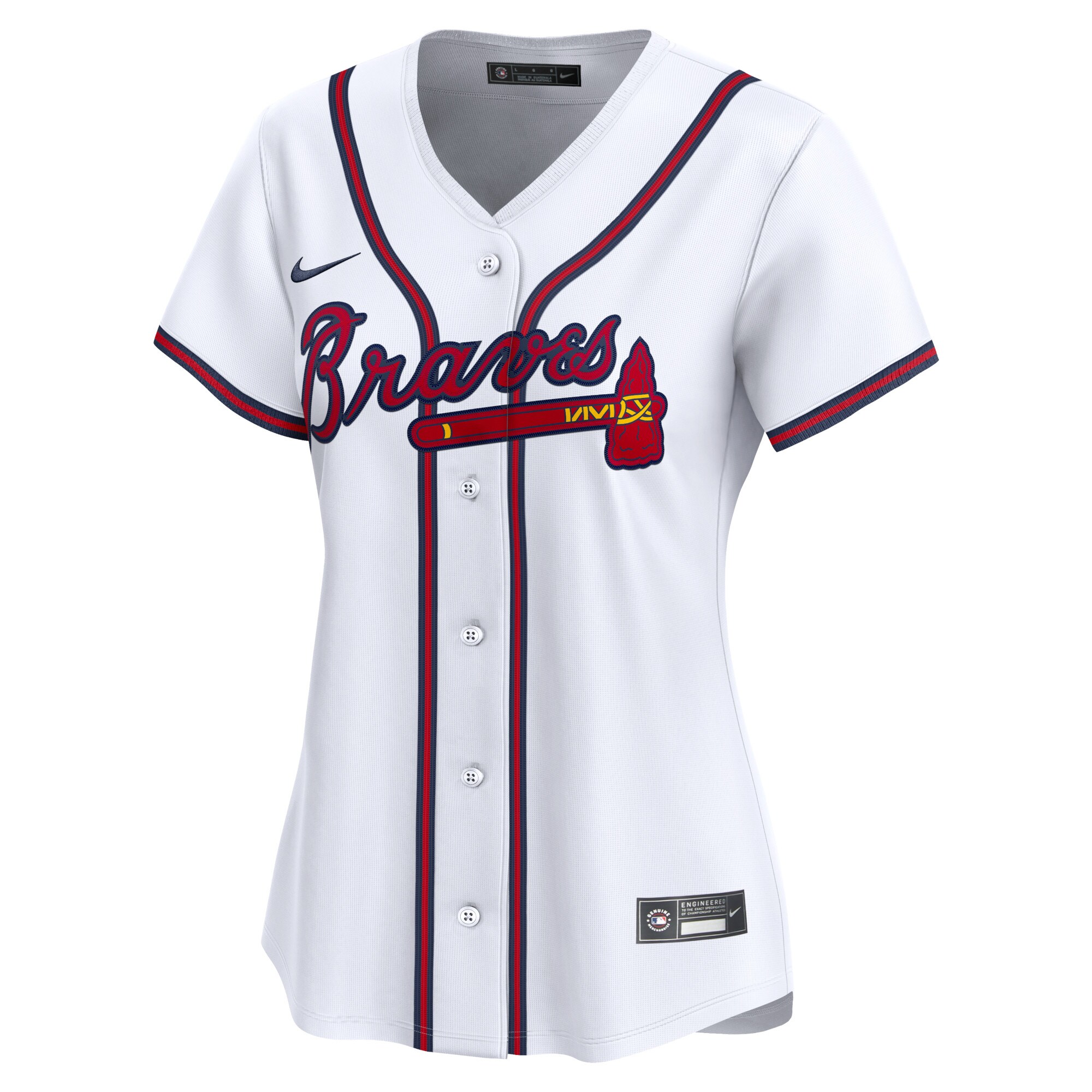 Ozzie Albies Atlanta Braves Nike Women’s Home Limited Player Jersey – White