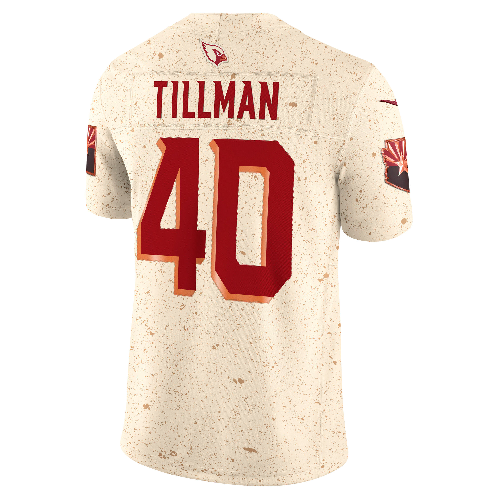 Pat Tillman Arizona Cardinals Nike 2025 Rivalries Collection Retired Player Limited Jersey – Natural Clowdercats