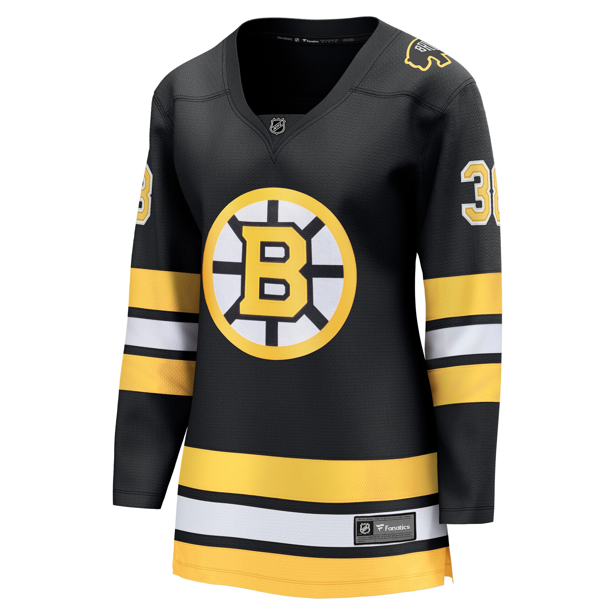 Patrick Brown Boston Bruins Fanatics Women’s Home Breakaway Player Jersey – Black Clowdercats