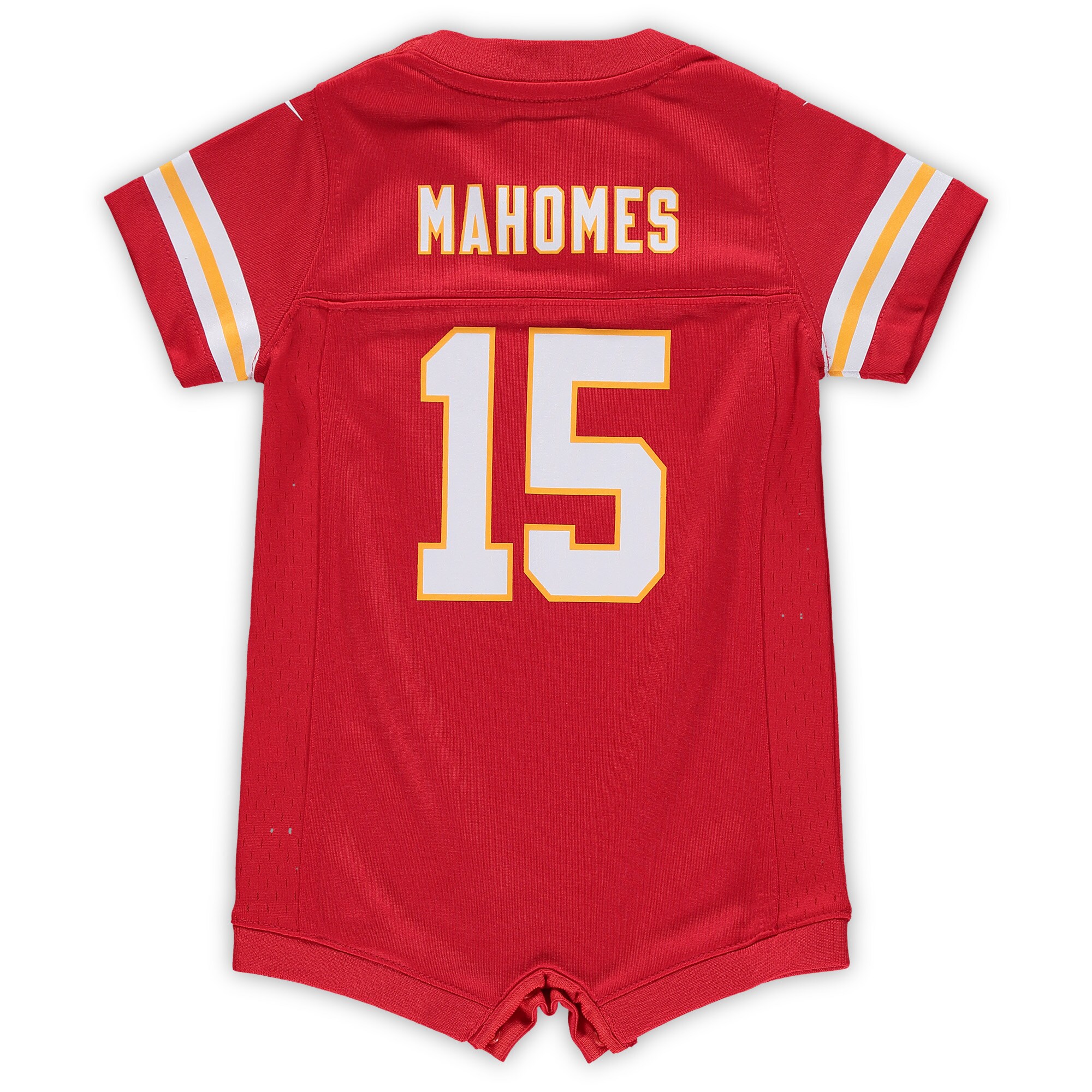 Patrick Mahomes Kansas City Chiefs Nike Infant Romper Jersey – Red Clowdercats