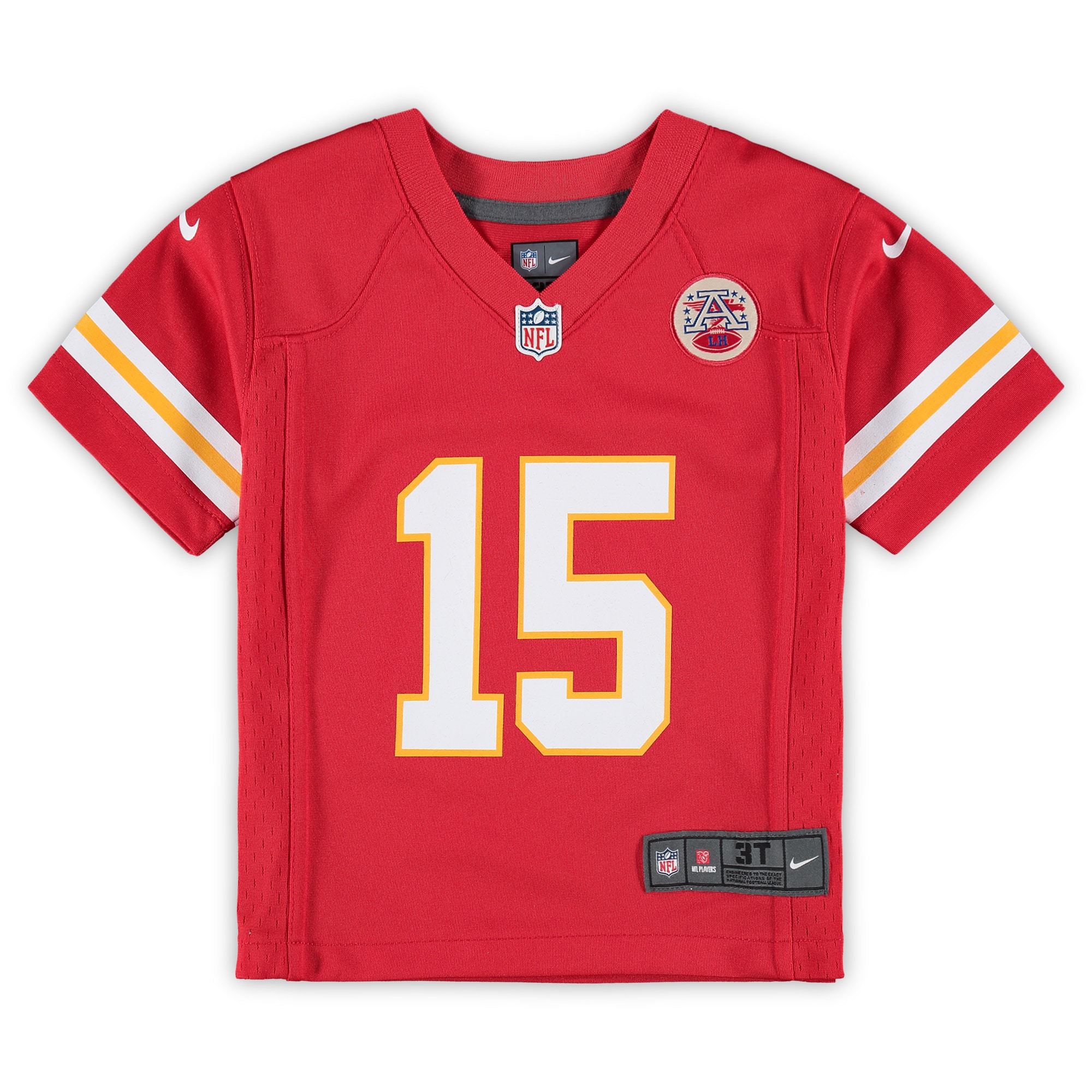 Patrick Mahomes Kansas City Chiefs Nike Toddler Game Jersey – Red Clowdercats