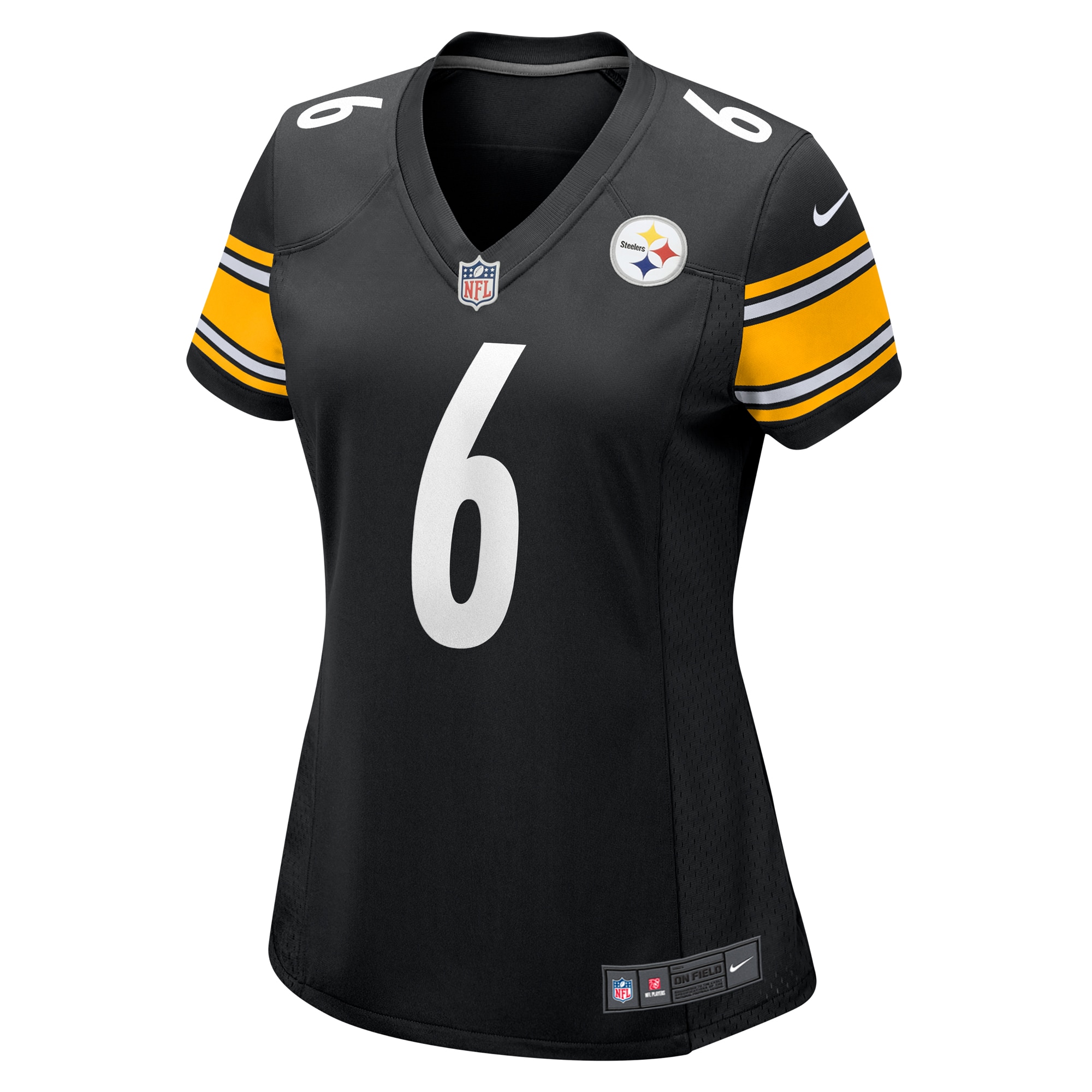 Patrick Queen Pittsburgh Steelers Nike Women’s Team Game Jersey – Black Clowdercats