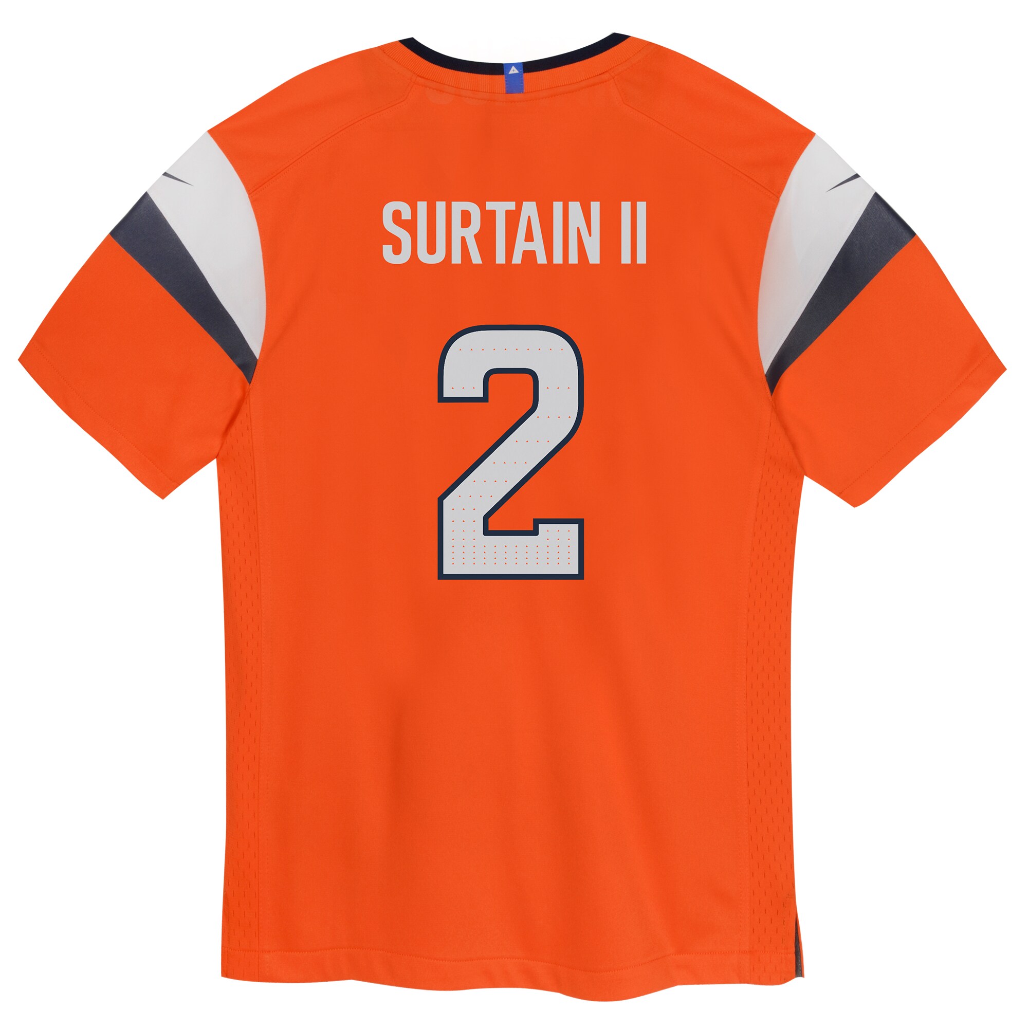 Patrick Surtain II Denver Broncos Nike Infant Team Player Game Jersey – Orange Clowdercats
