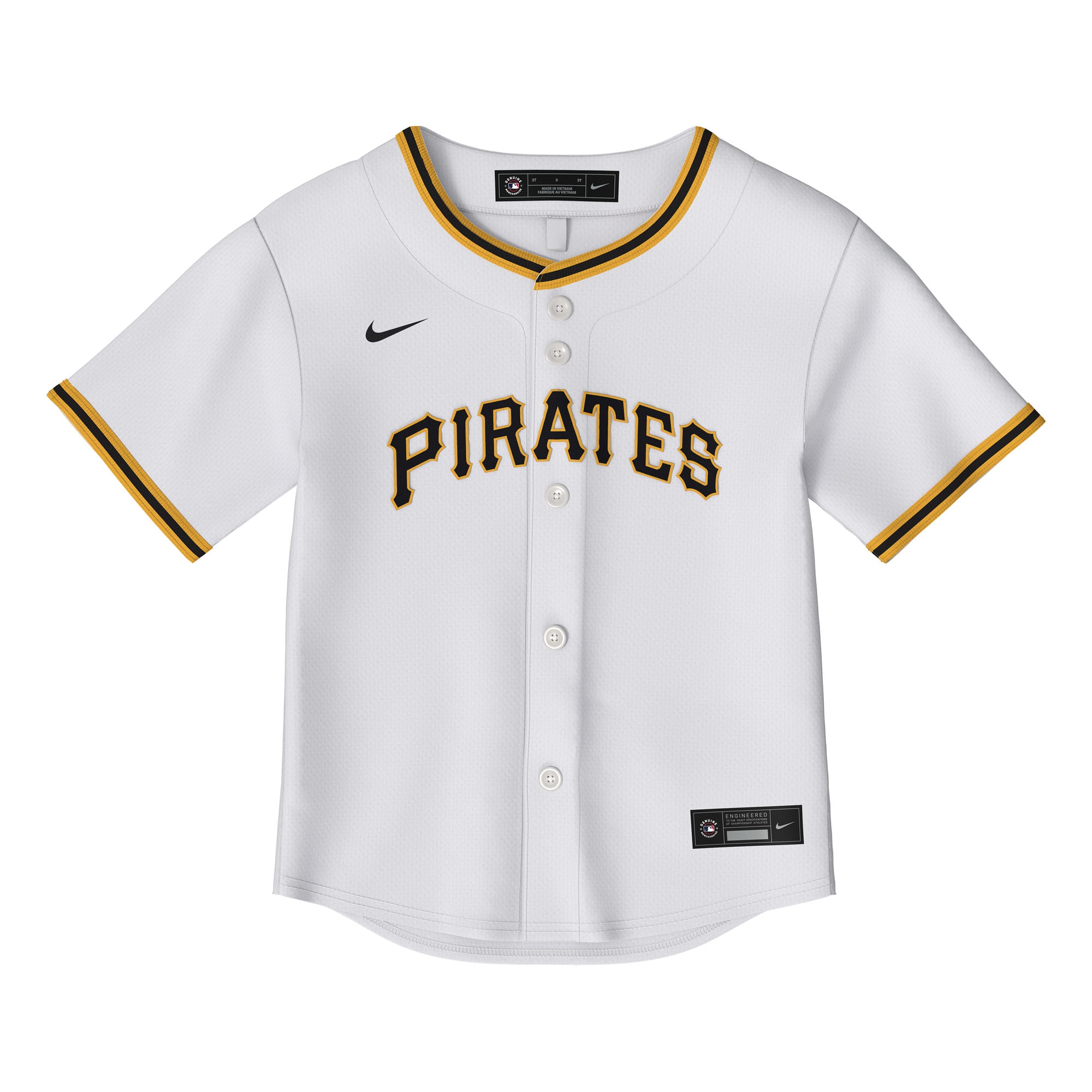 Paul Skenes Pittsburgh Pirates Nike Infant Home Replica Jersey – White