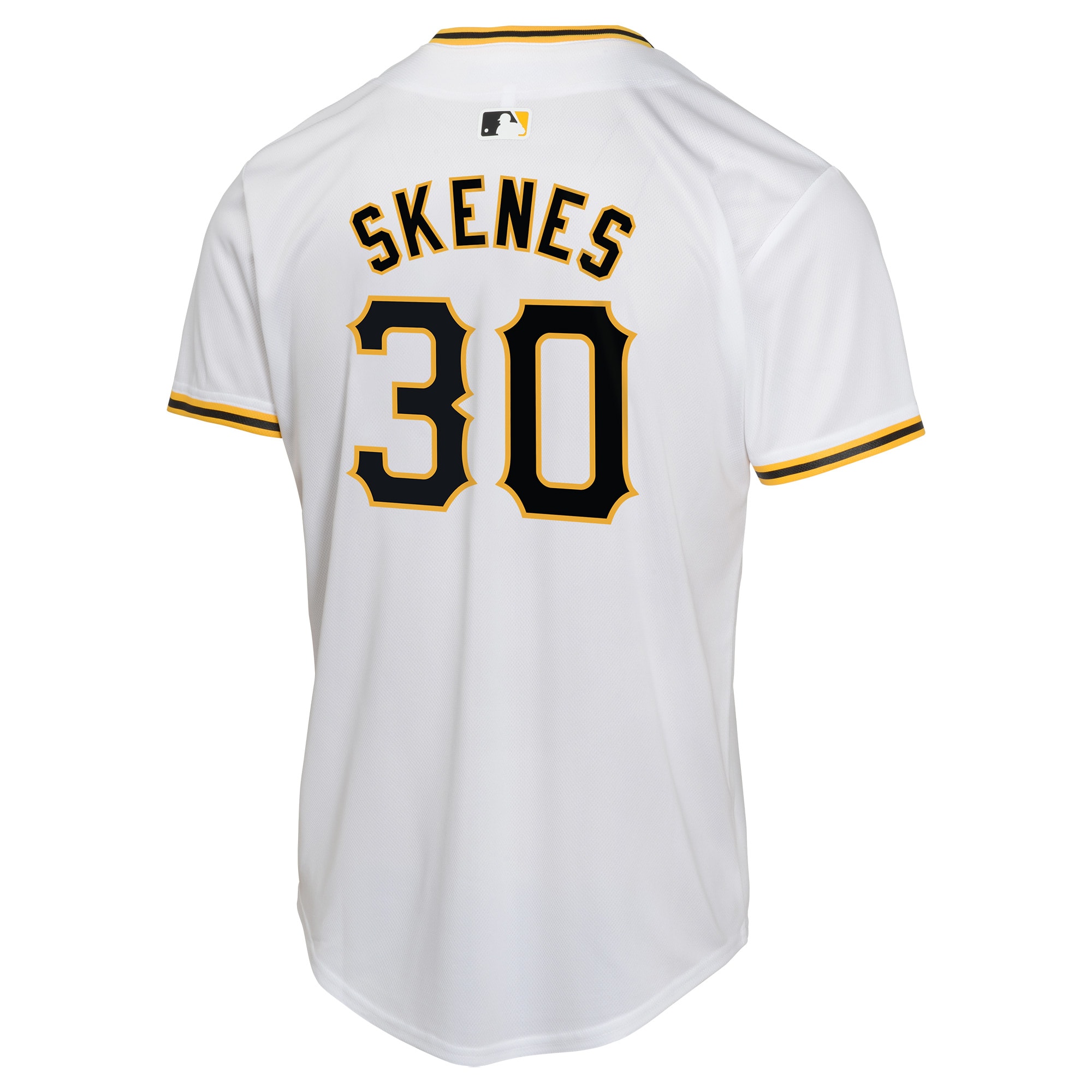 Paul Skenes Pittsburgh Pirates Nike Youth Home Player Game Jersey – White