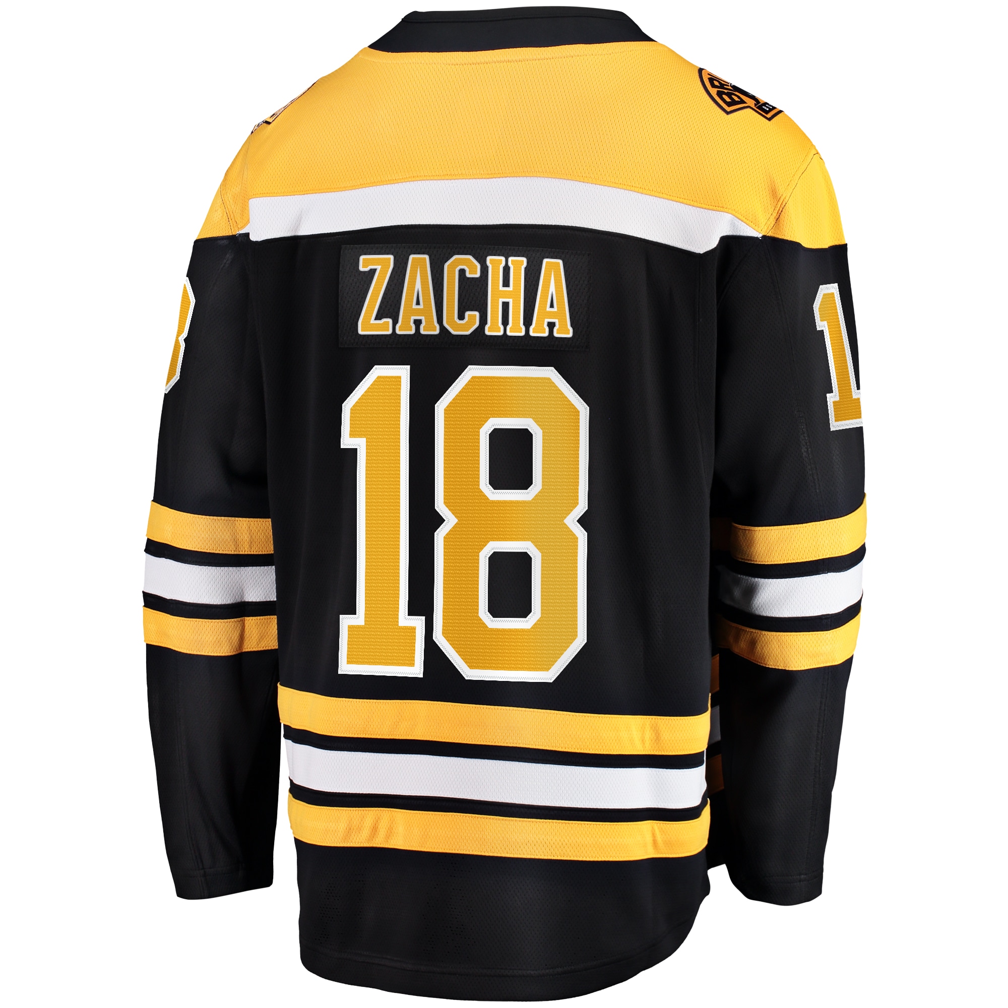 Pavel Zacha Boston Bruins Fanatics Home Breakaway Player Jersey – Black Clowdercats