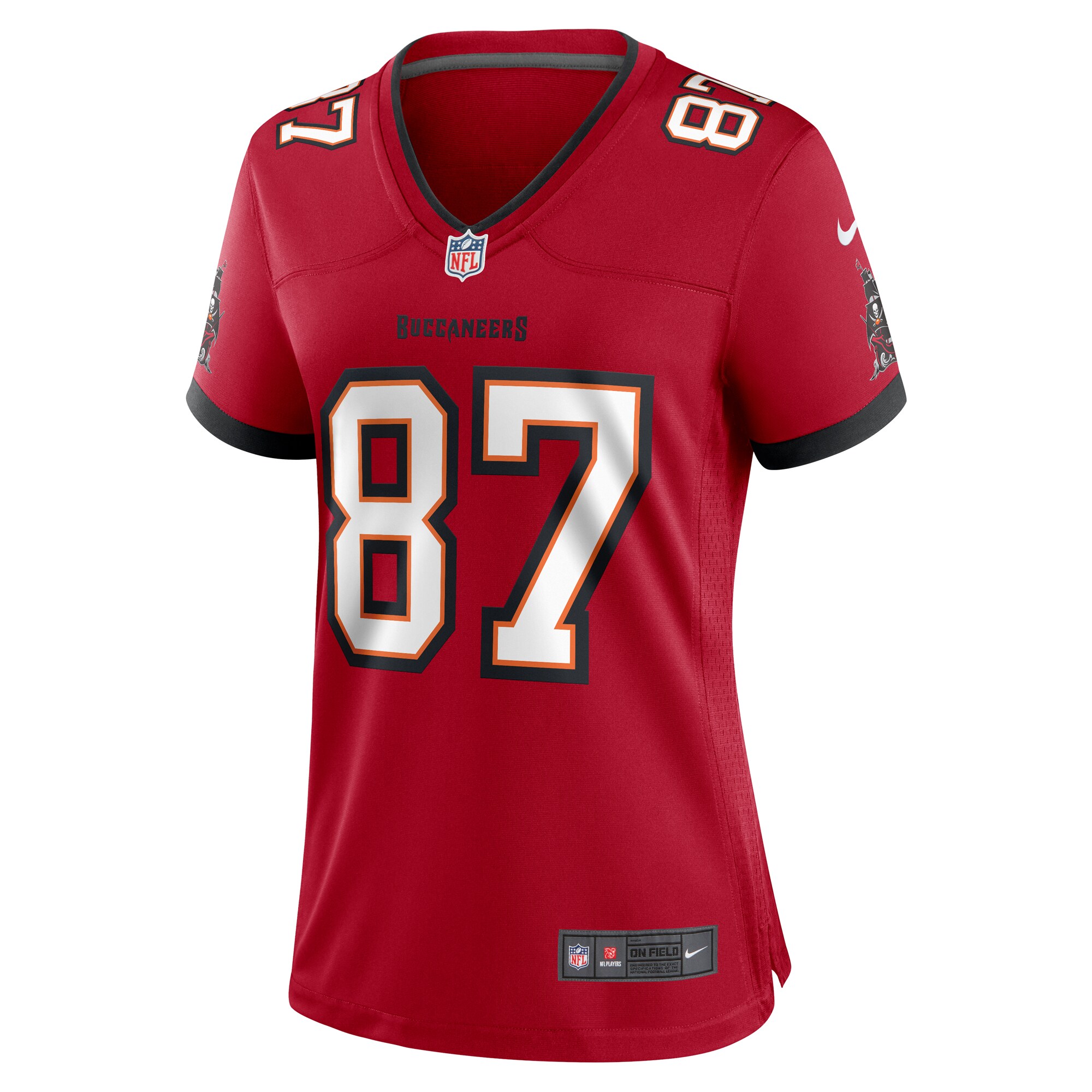 Payne Durham Tampa Bay Buccaneers Nike Women’s Game Jersey – Red Clowdercats