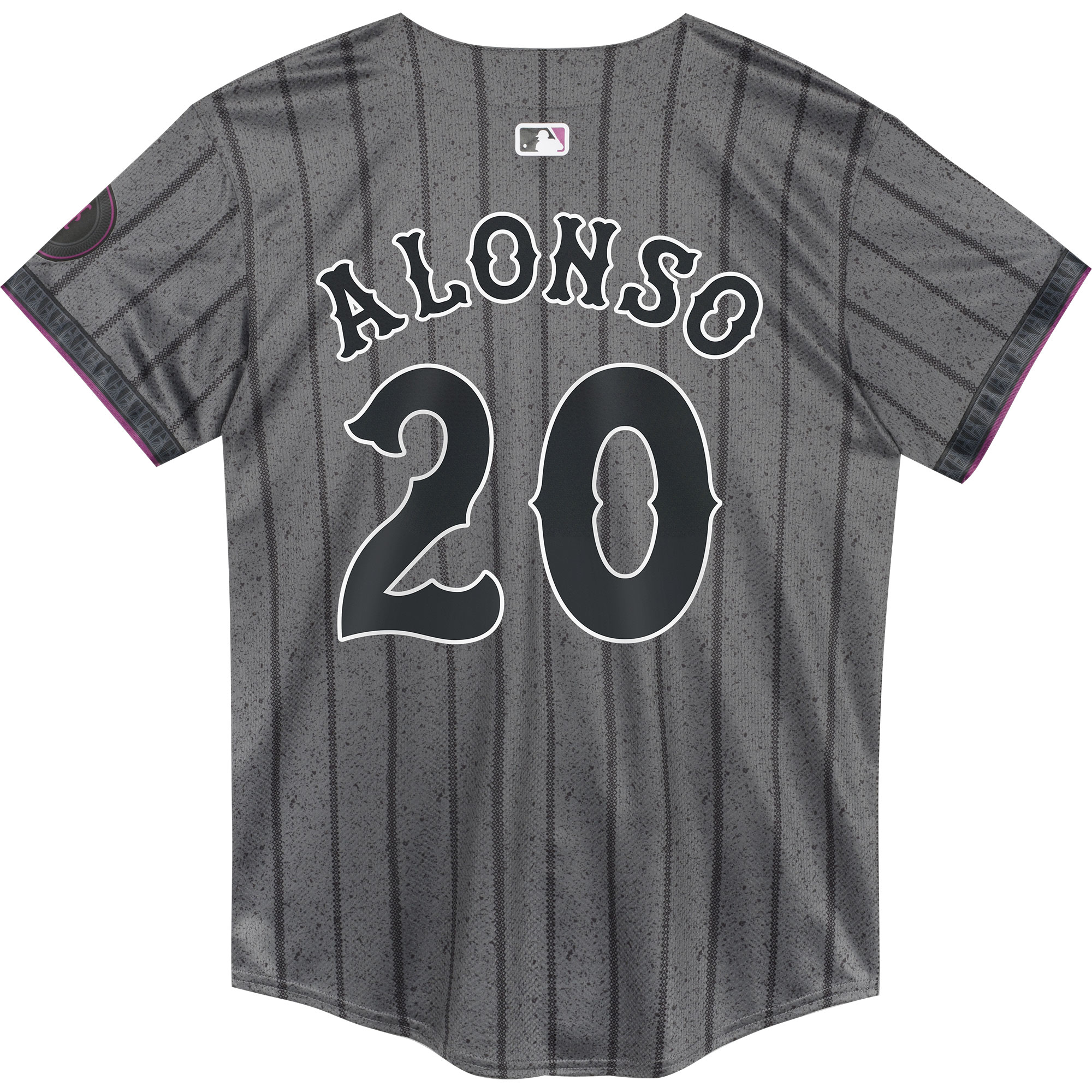 Pete Alonso New York Mets Nike Preschool 2024 City Connect Limited Player Jersey – Graphite
