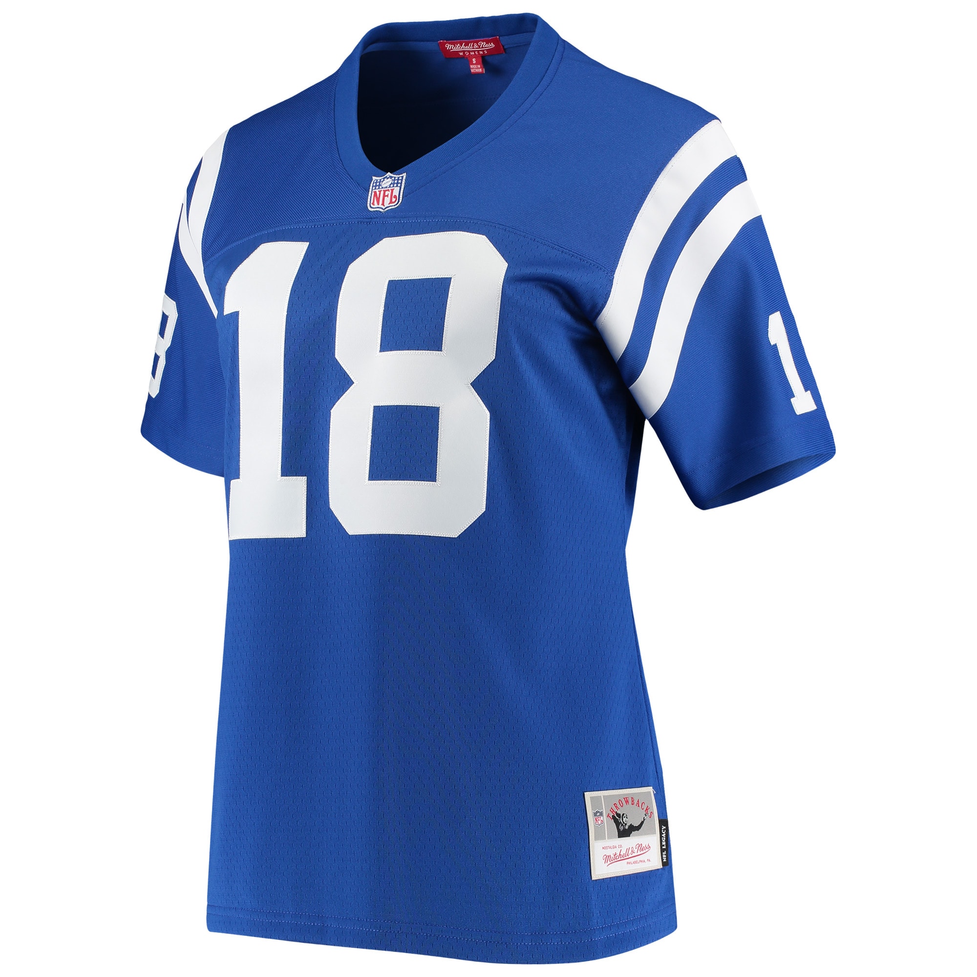 Peyton Manning Indianapolis Colts Mitchell & Ness Women’s 1998 Legacy Replica Jersey – Royal Clowdercats