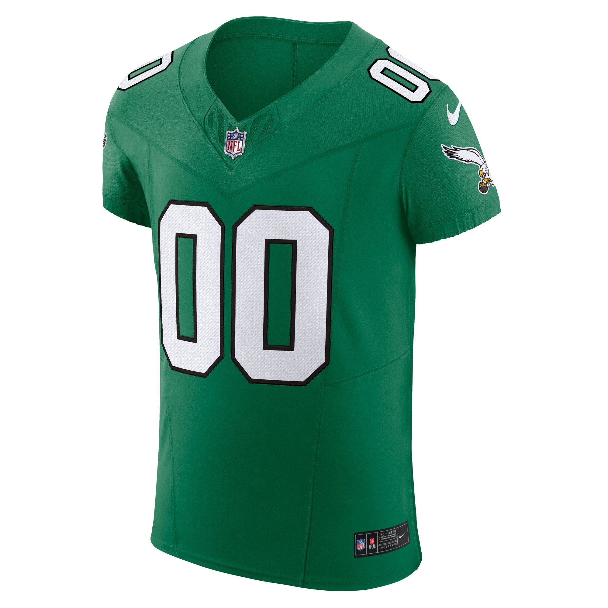 Philadelphia Eagles Nike 2nd Alternate Vapor F.U.S.E. Elite Custom Jersey – Kelly Green Clowdercats