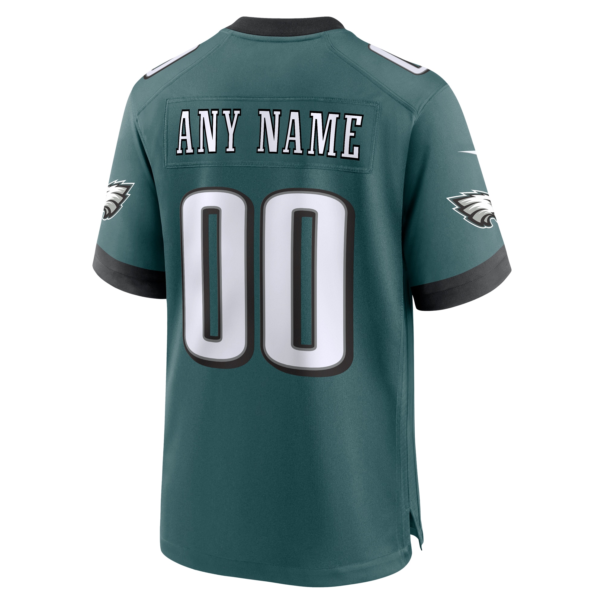Philadelphia Eagles Nike Custom Game Jersey – Midnight Green Clowdercats