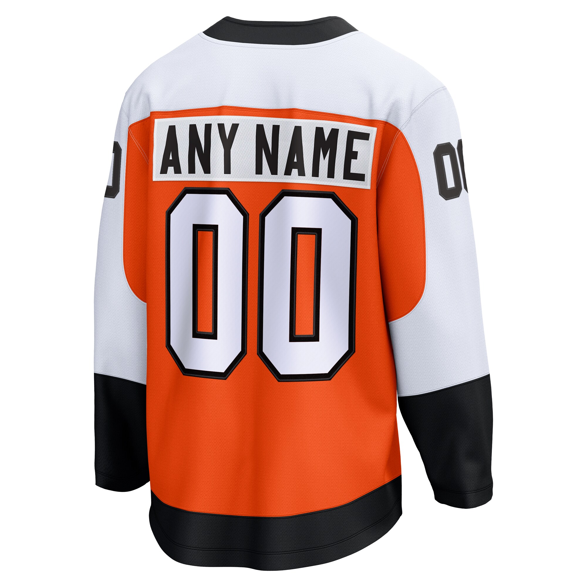 Philadelphia Flyers Fanatics Home Breakaway Custom Jersey – Orange Clowdercats