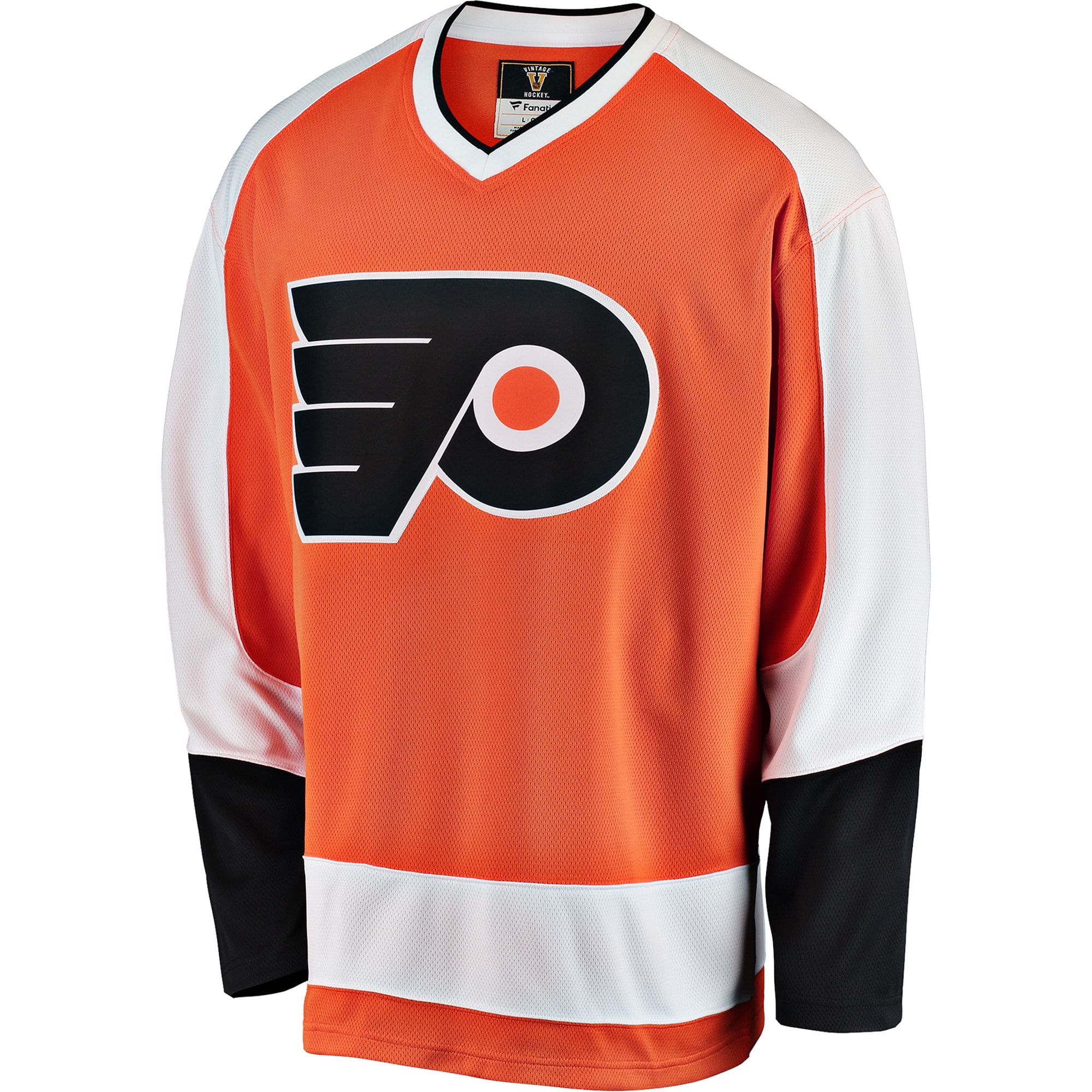 Philadelphia Flyers Fanatics Premier Breakaway Heritage Blank Jersey – Orange Clowdercats