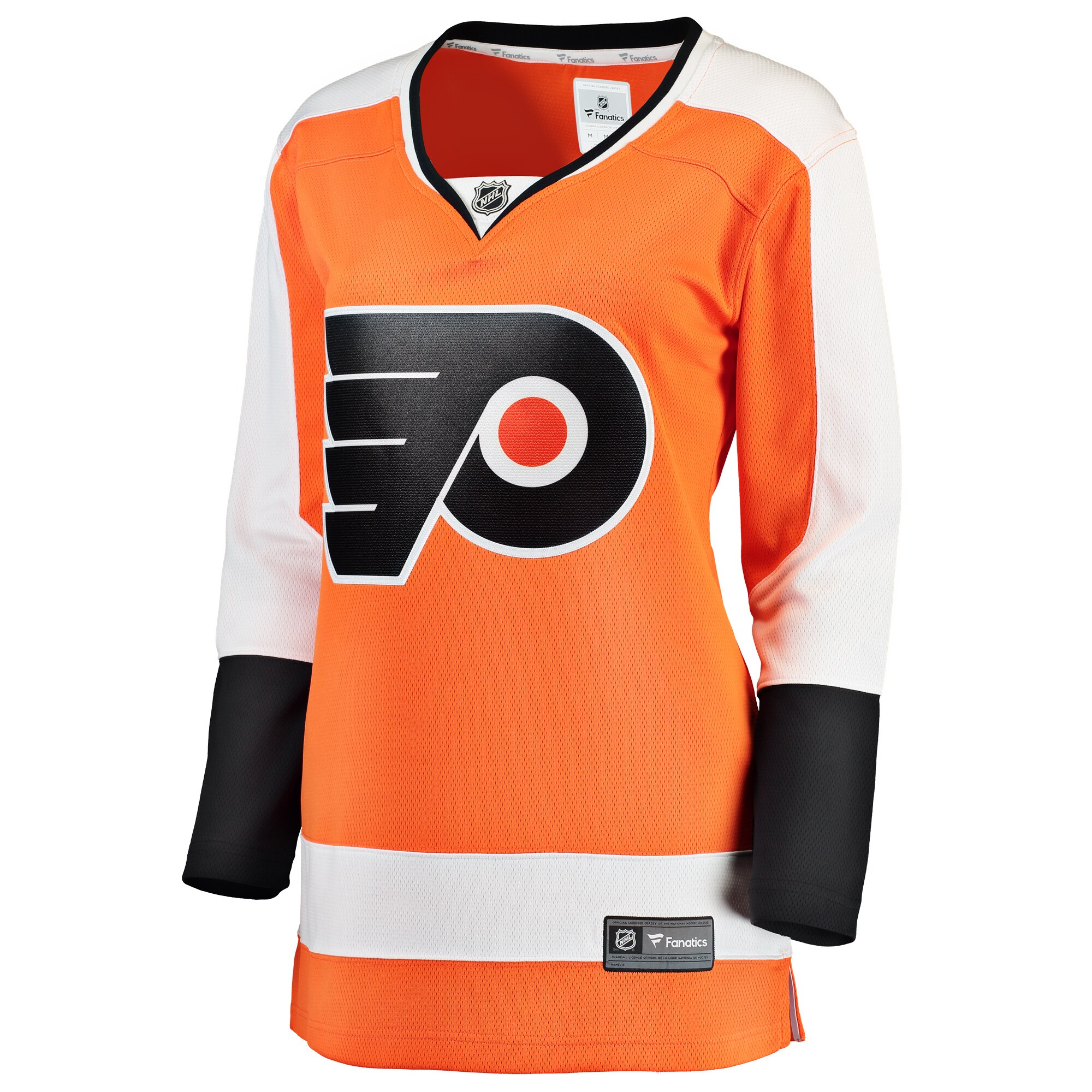 Philadelphia Flyers Fanatics Women’s Home Breakaway Jersey – Orange Clowdercats