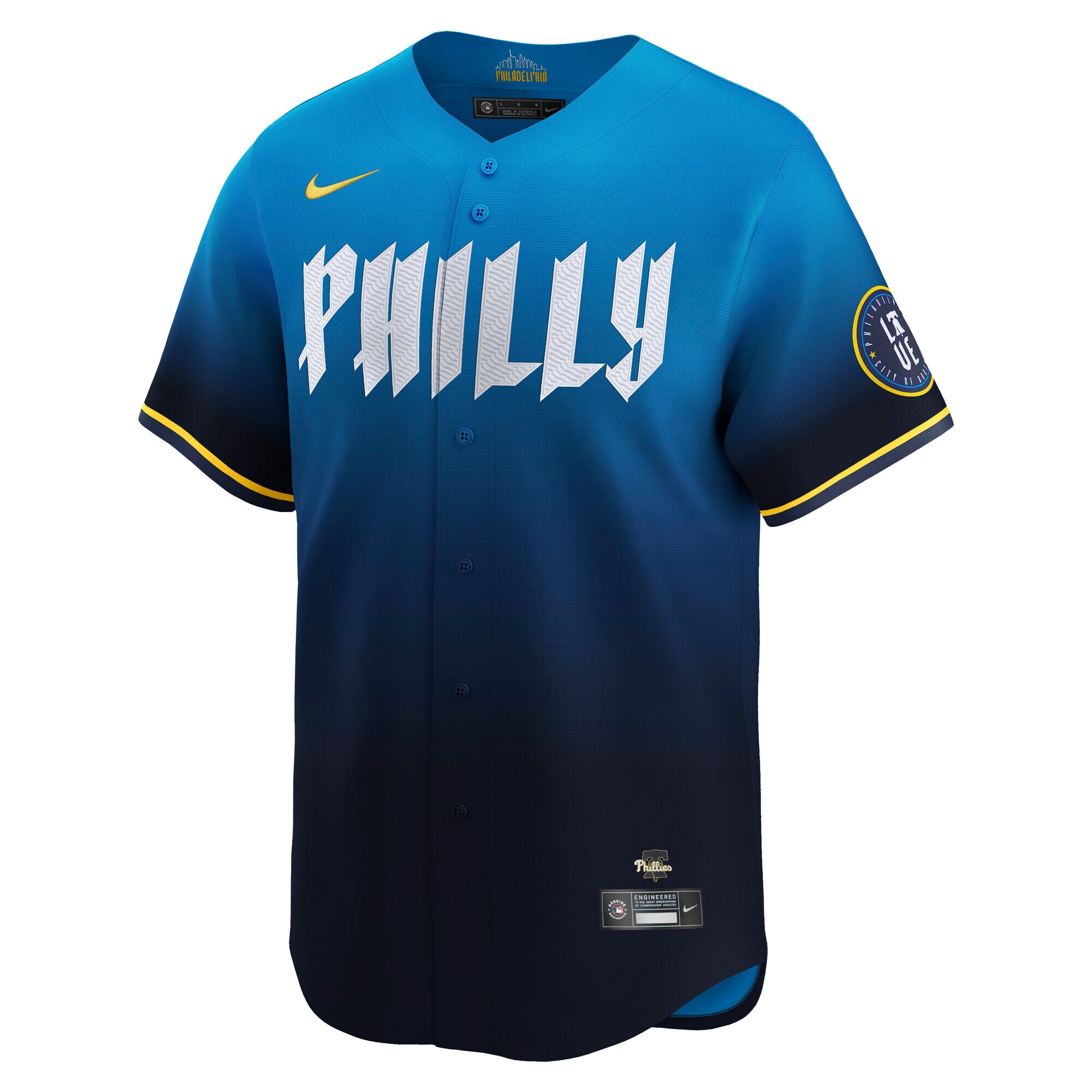 Philadelphia Phillies Nike City Connect Limited Jersey – Navy