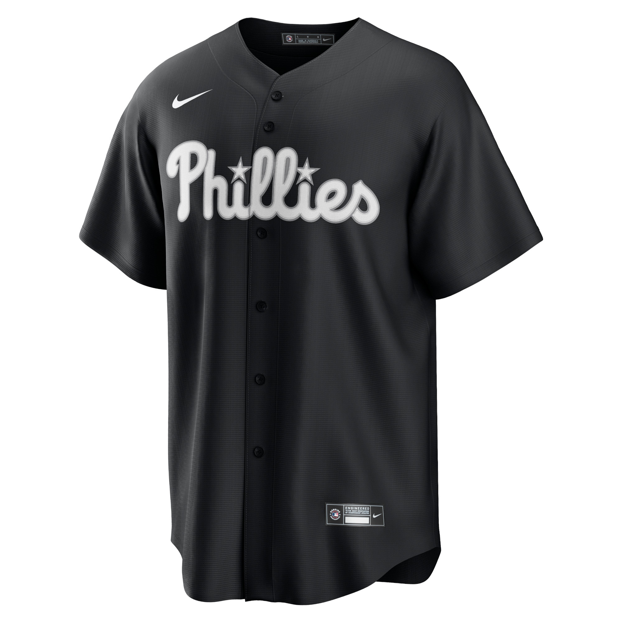 Philadelphia Phillies Nike Replica Jersey – Black