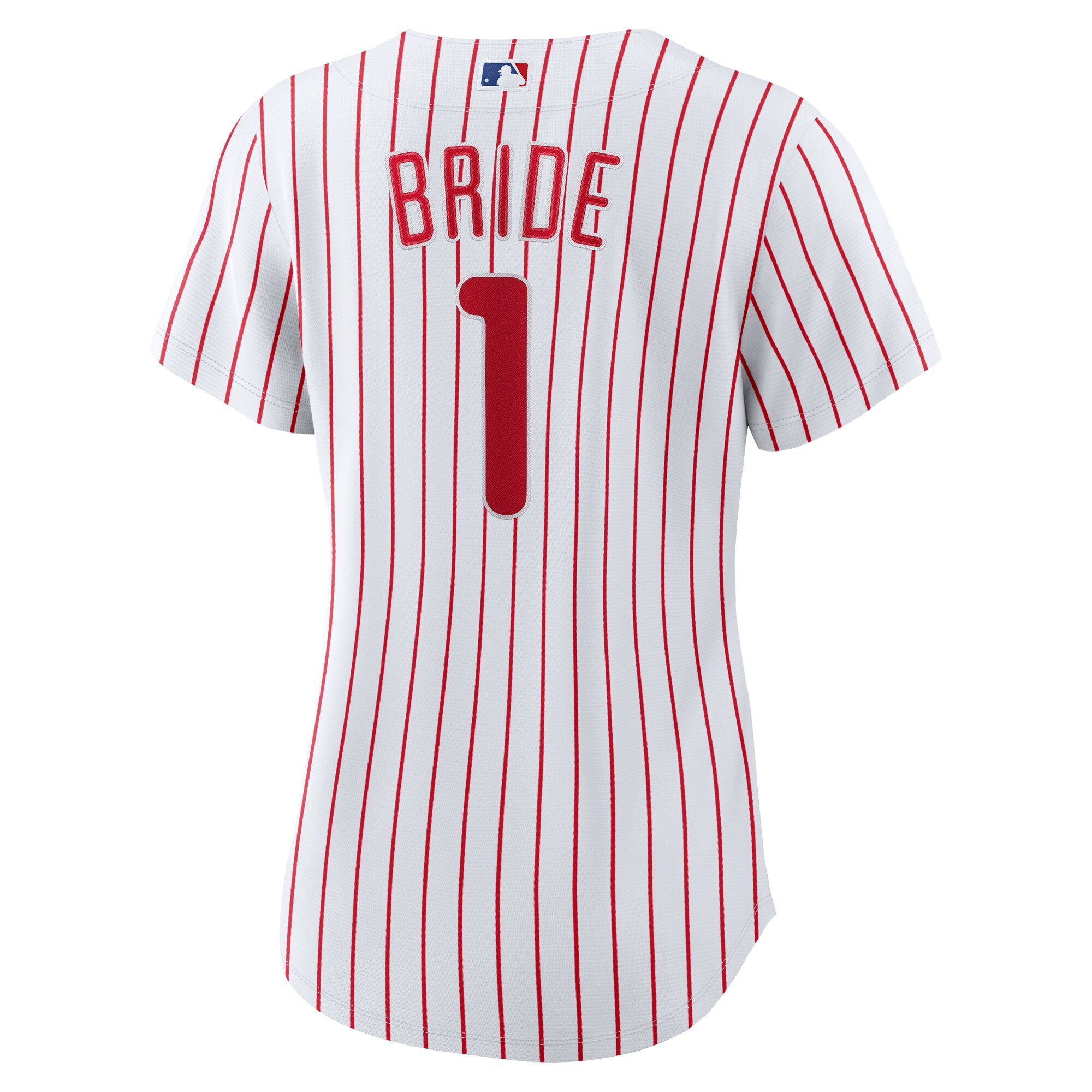 Philadelphia Phillies Nike Women’s #1 Bride Home Replica Jersey – White