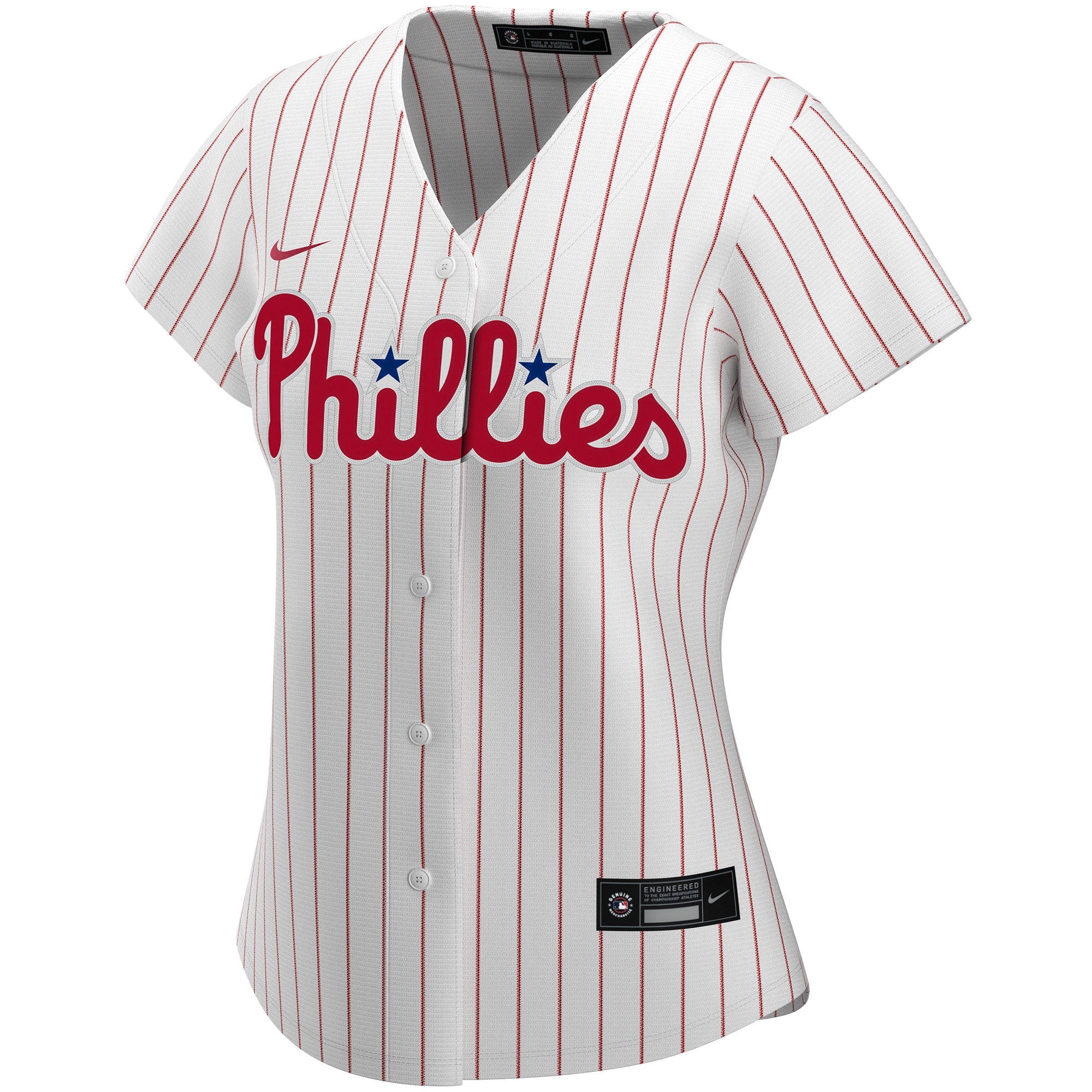 Philadelphia Phillies Nike Women’s Home Replica Custom Jersey – White