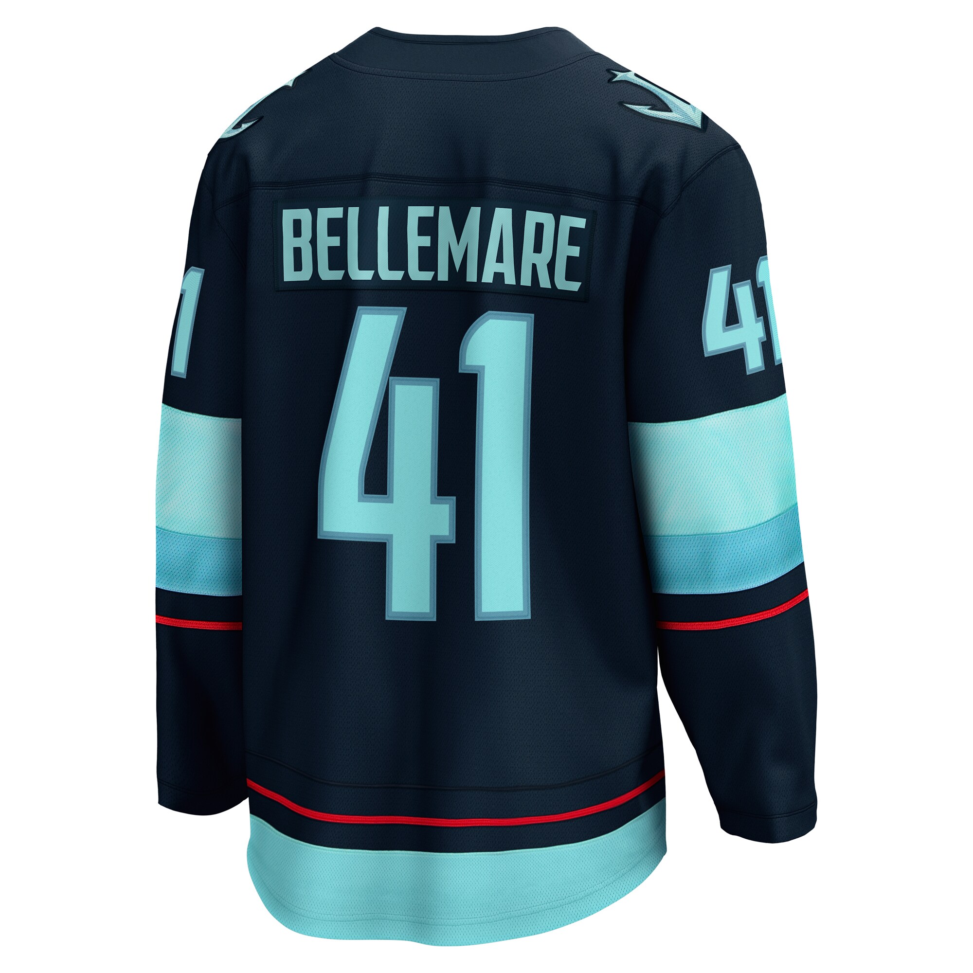 Pierre-Edouard Bellemare Seattle Kraken Fanatics Home Breakaway Player Jersey – Deep Sea Blue Clowdercats