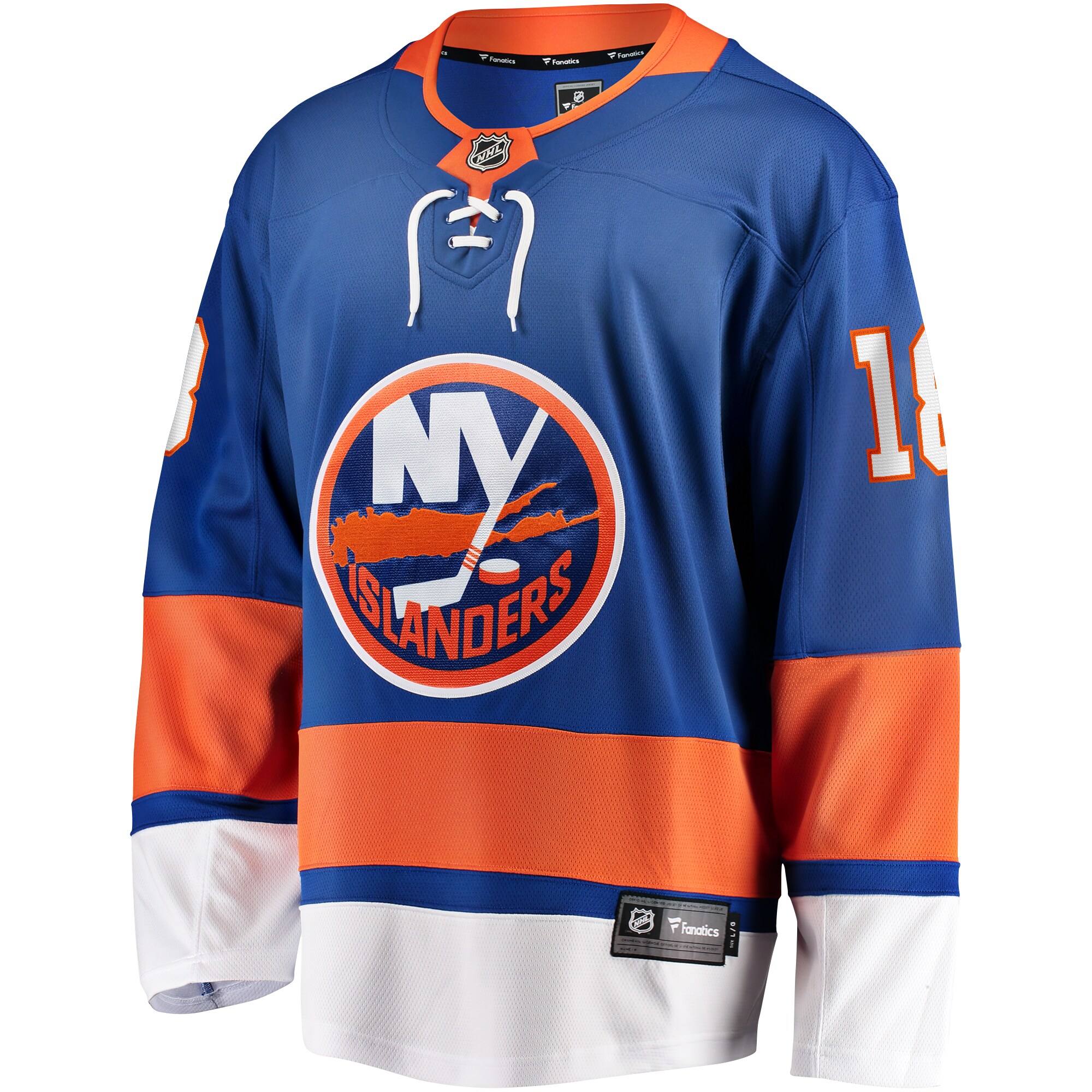Pierre Engvall New York Islanders Fanatics Home Premier Breakaway Player Jersey – Blue Clowdercats