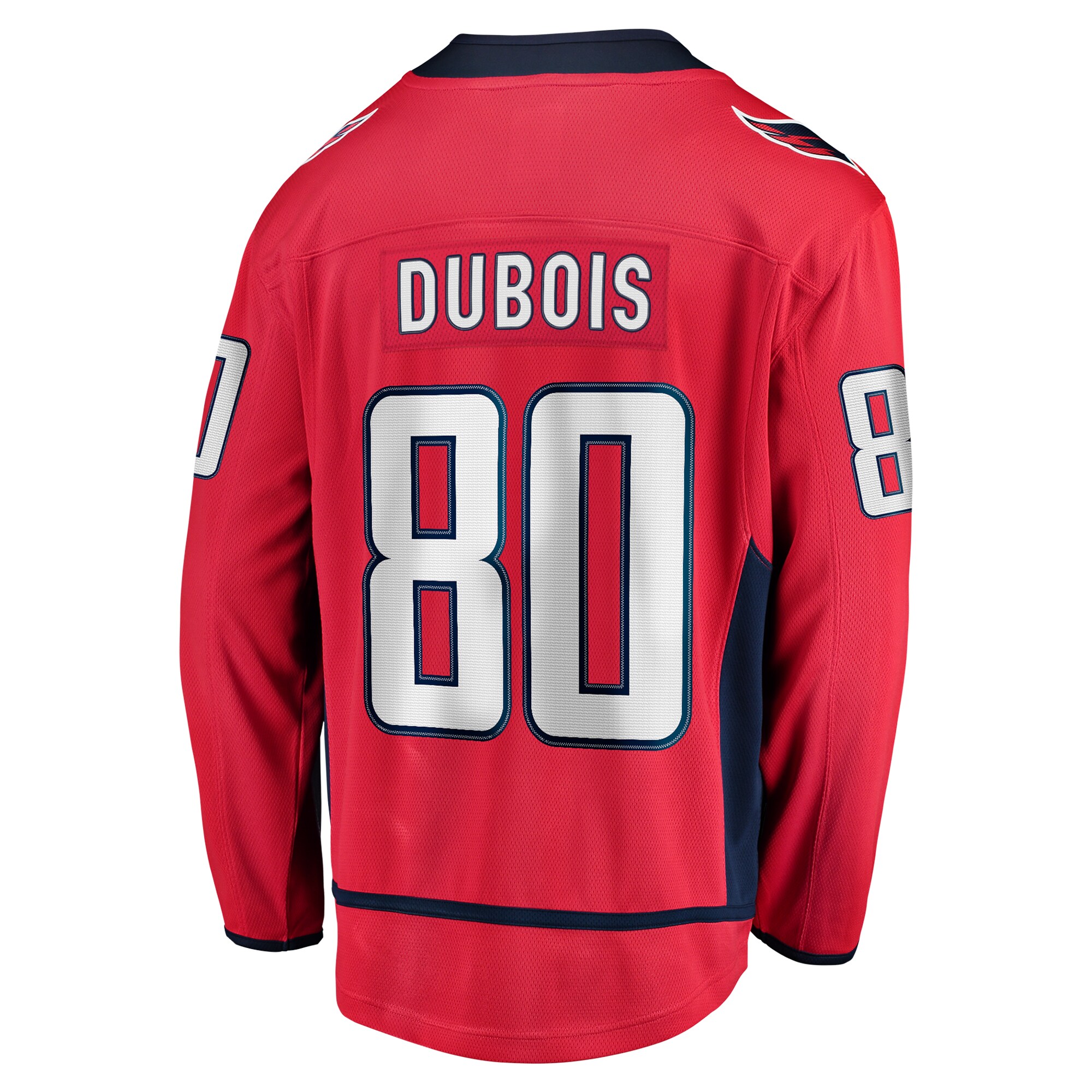 Pierre-Luc Dubois Washington Capitals Fanatics Home Premier Breakaway Player Jersey – Red Clowdercats