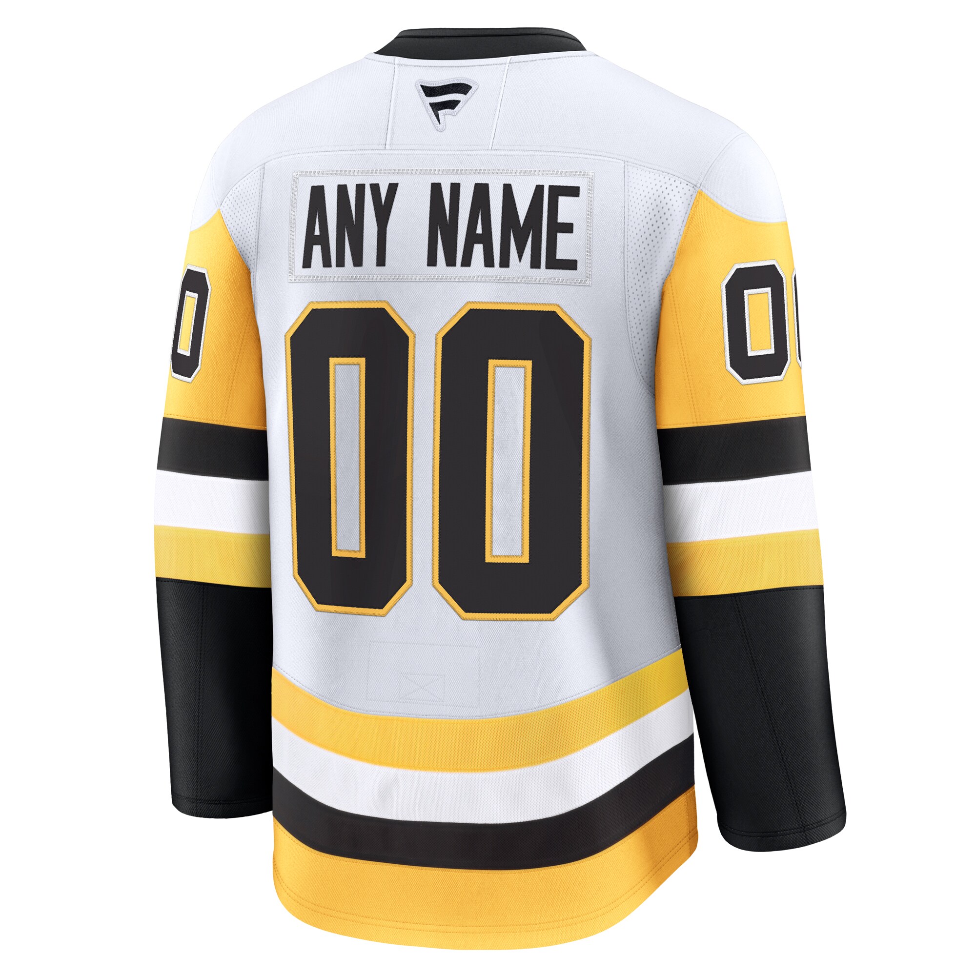 Pittsburgh Penguins Fanatics Away Premium Custom Jersey – White Clowdercats