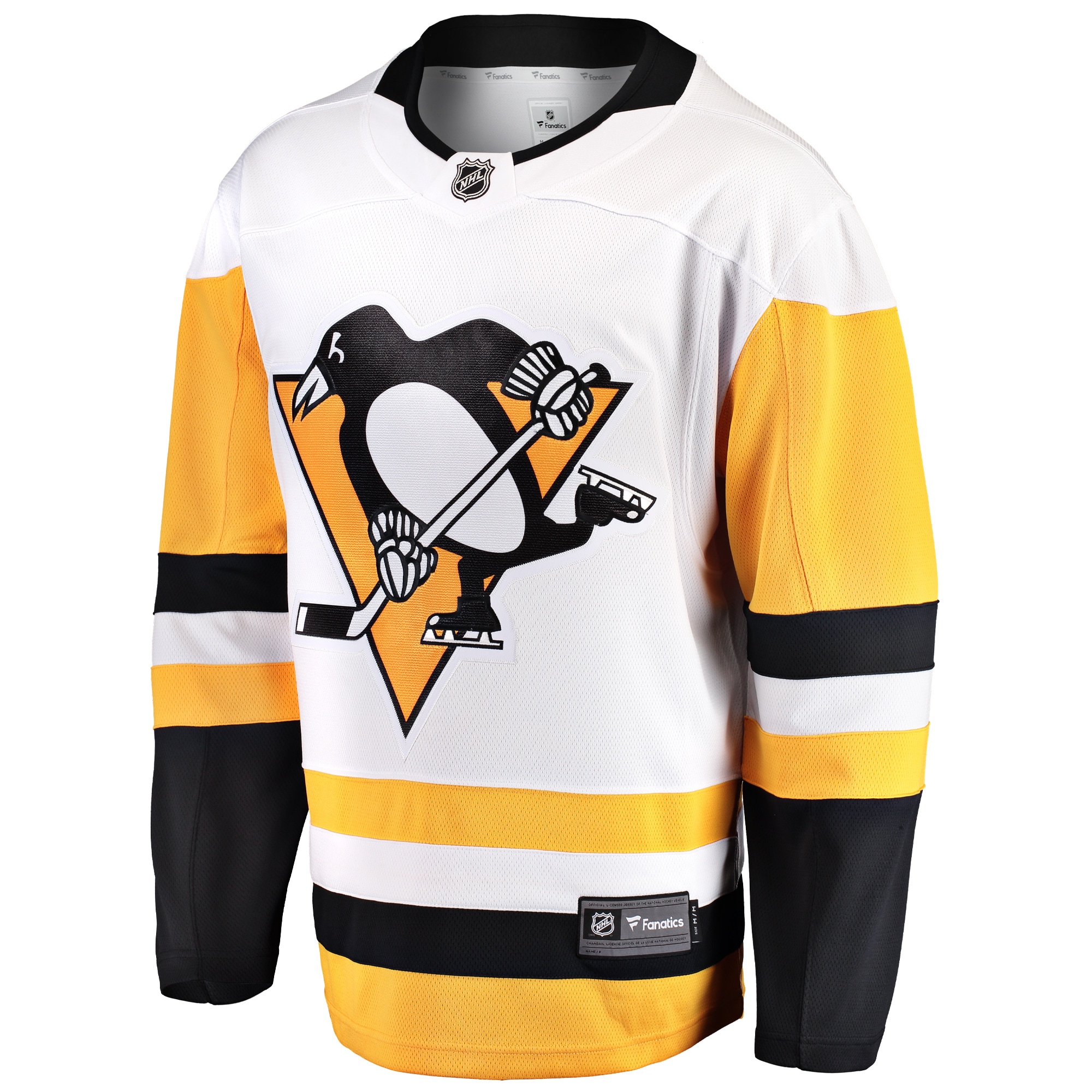 Pittsburgh Penguins Fanatics Breakaway Away Jersey – White Clowdercats