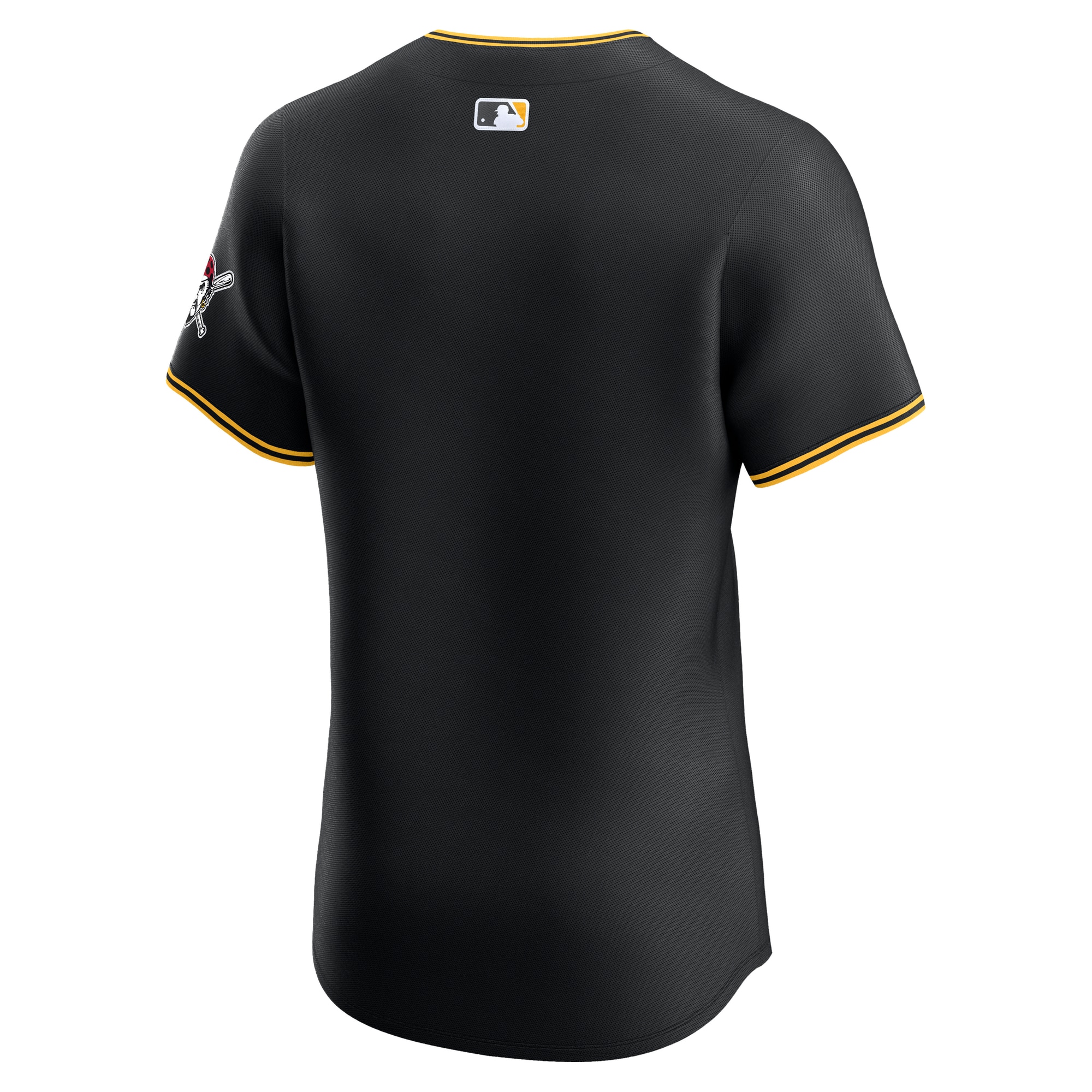 Pittsburgh Pirates Nike Alternate Vapor Premier Elite Patch Jersey – Black