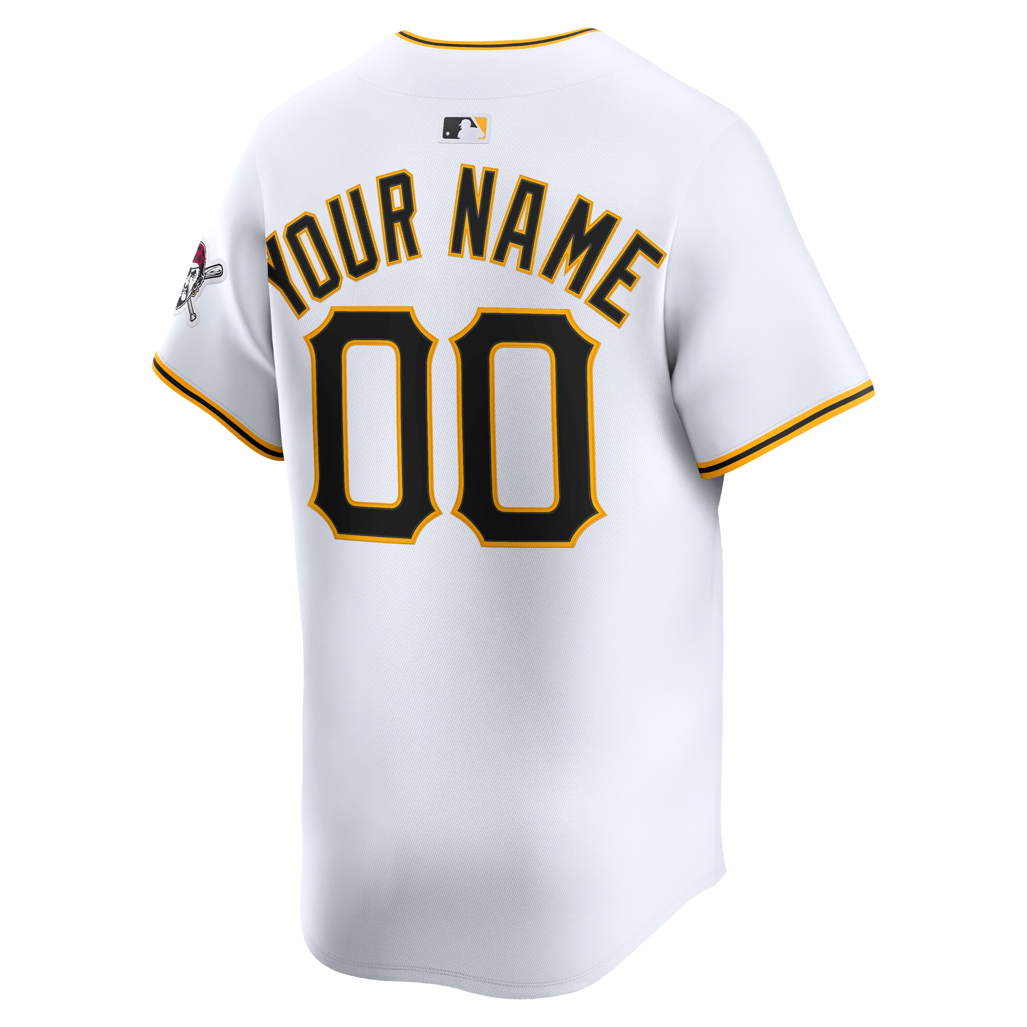 Pittsburgh Pirates Nike Home Limited Custom Jersey – White