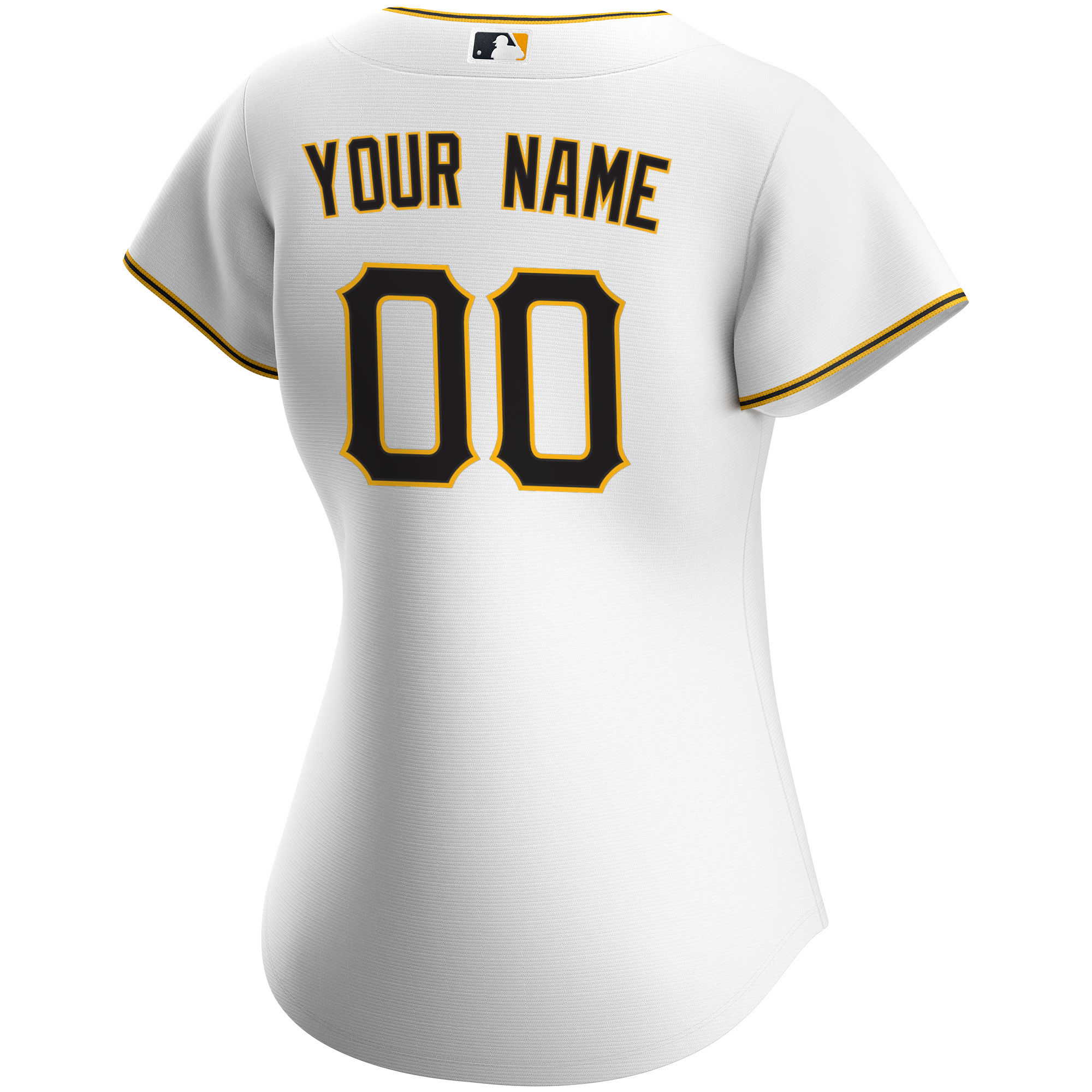 Pittsburgh Pirates Nike Women’s Home Replica Custom Jersey – White