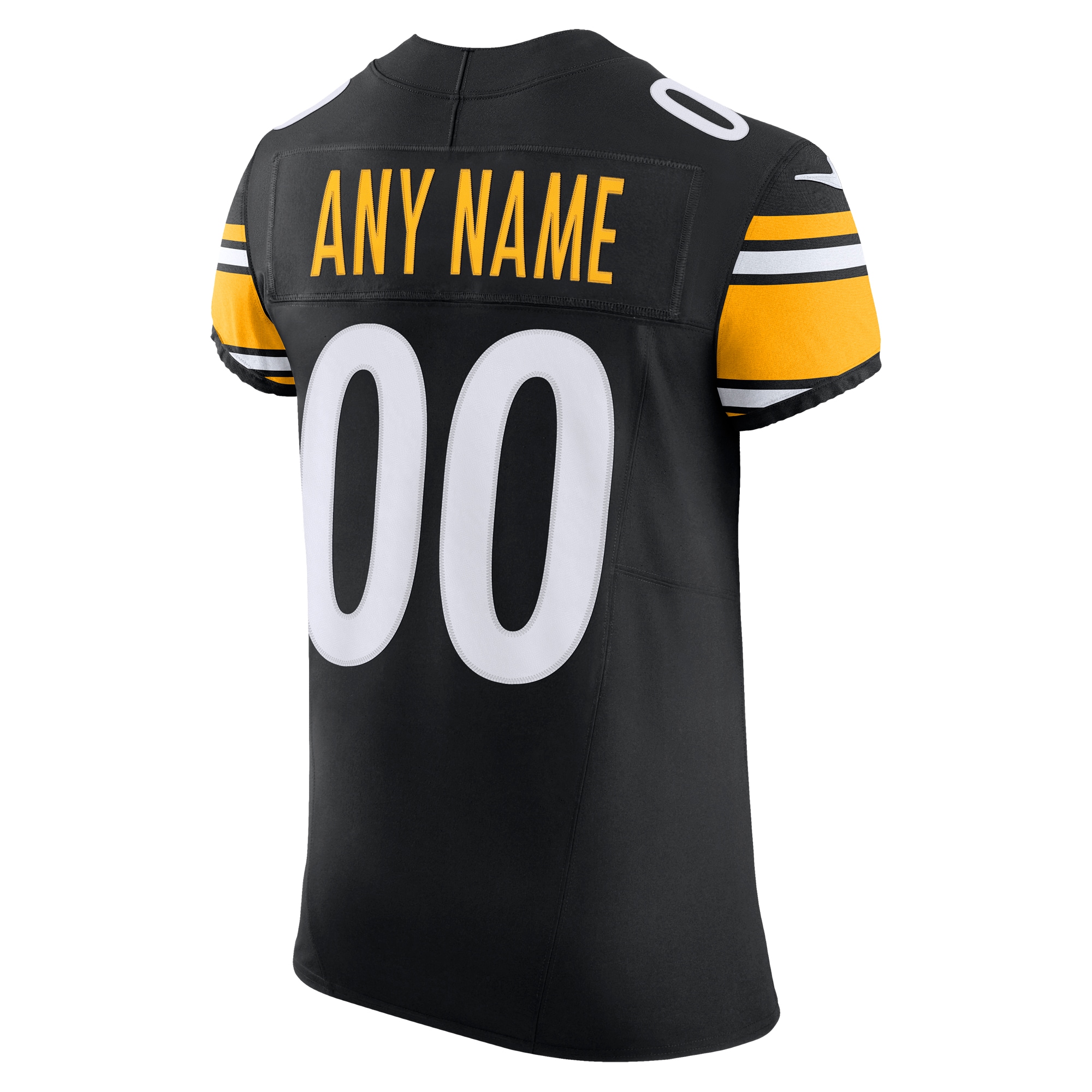 Pittsburgh Steelers Nike Vapor F.U.S.E. Elite Custom Jersey – Black Clowdercats