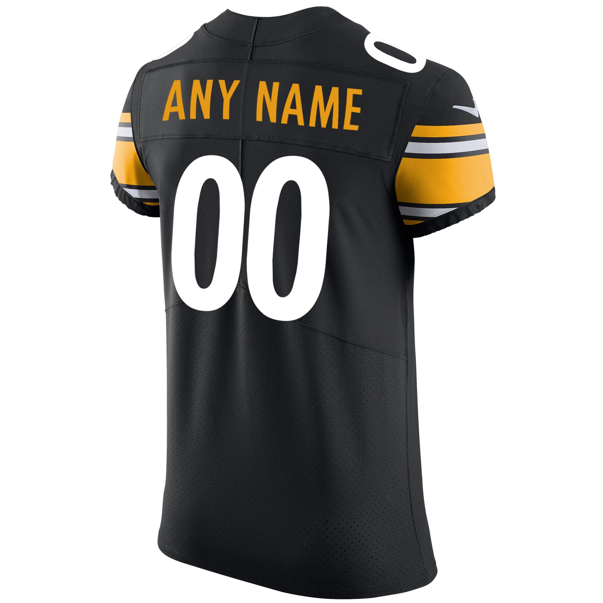Pittsburgh Steelers Nike Vapor Untouchable Custom Elite Jersey – Black Clowdercats