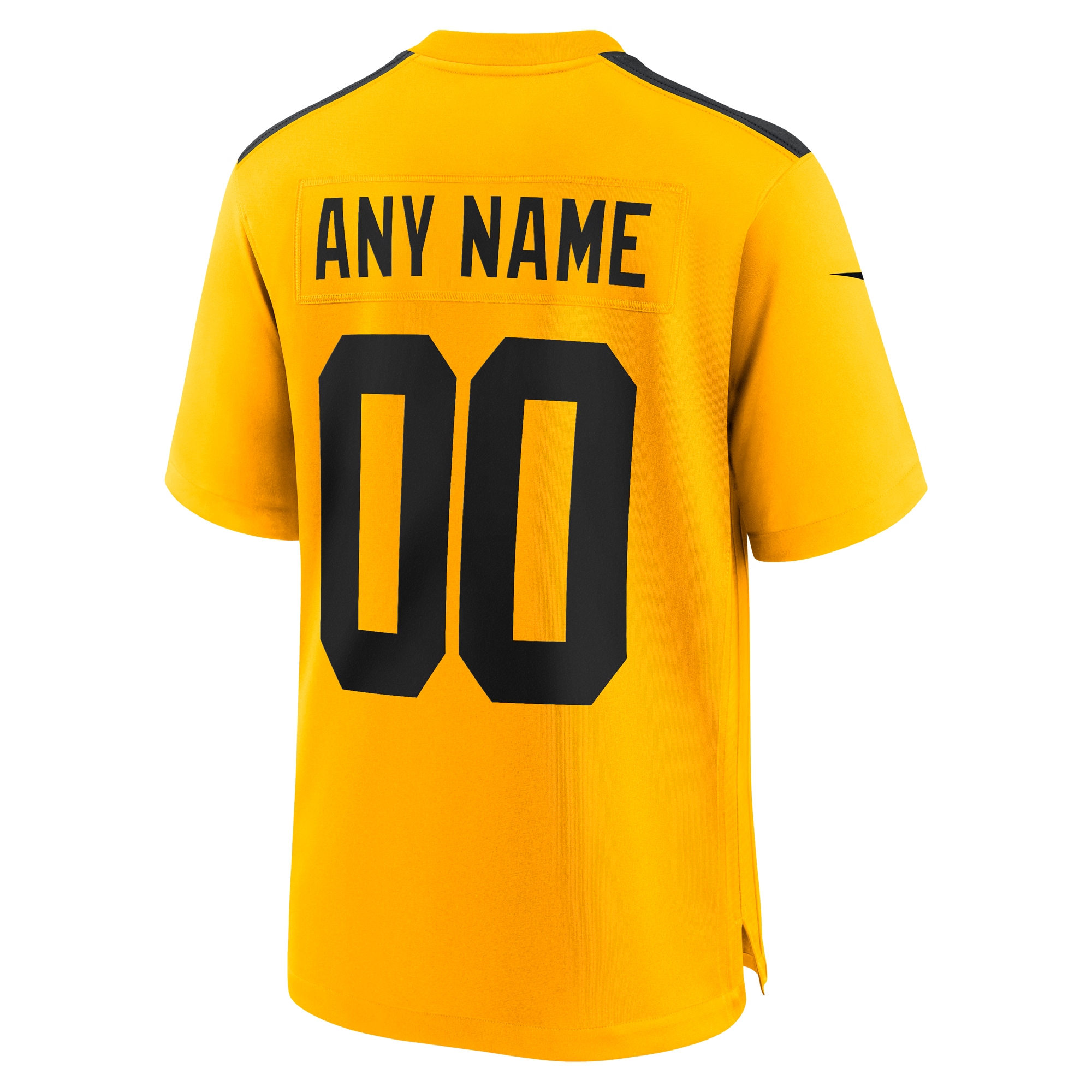 Pittsburgh Steelers Nike Youth Alternate 1933 Throwback Game Custom Jersey – Gold Clowdercats