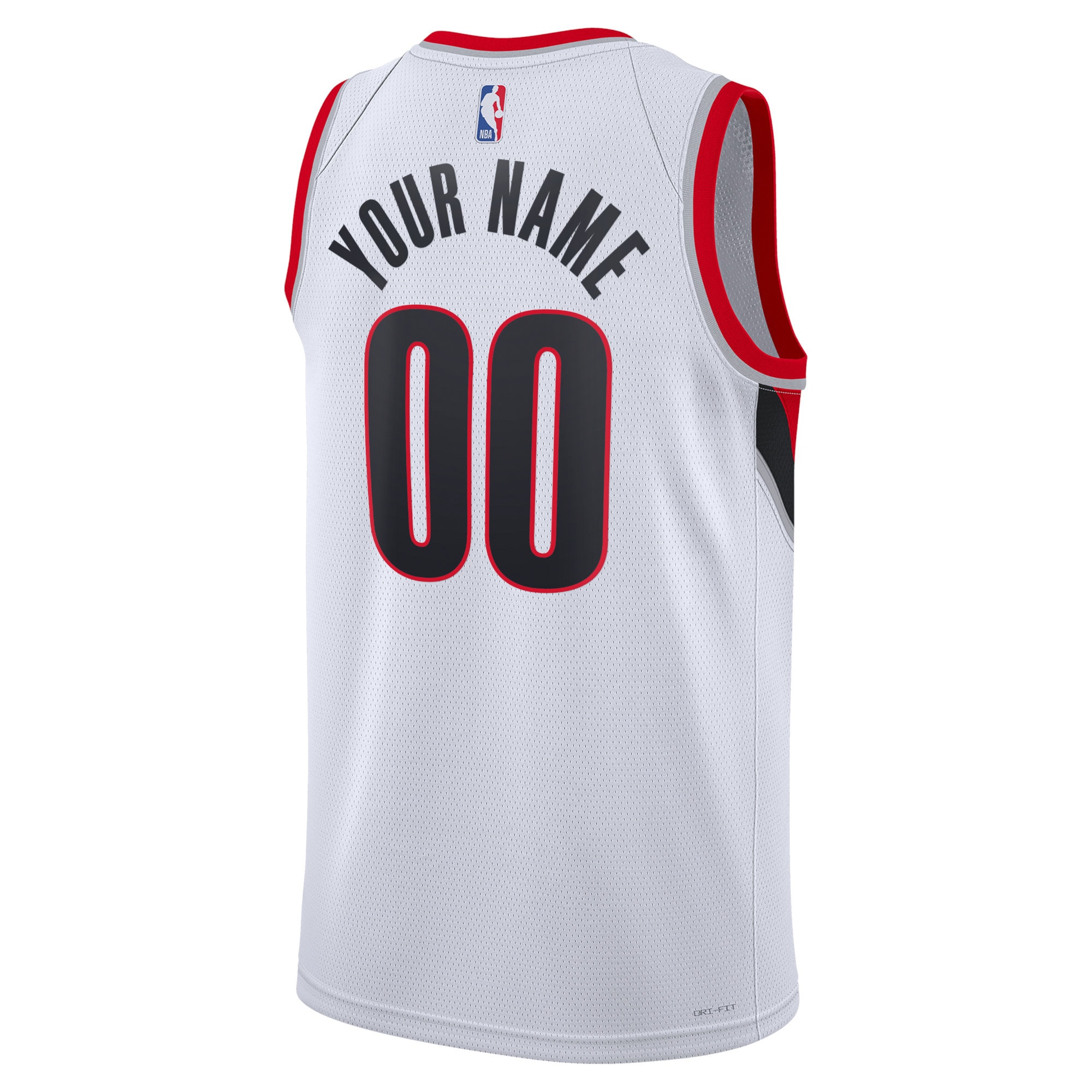 Portland Trail Blazers Nike Unisex Swingman Custom Jersey White – Association Edition Clowdercats
