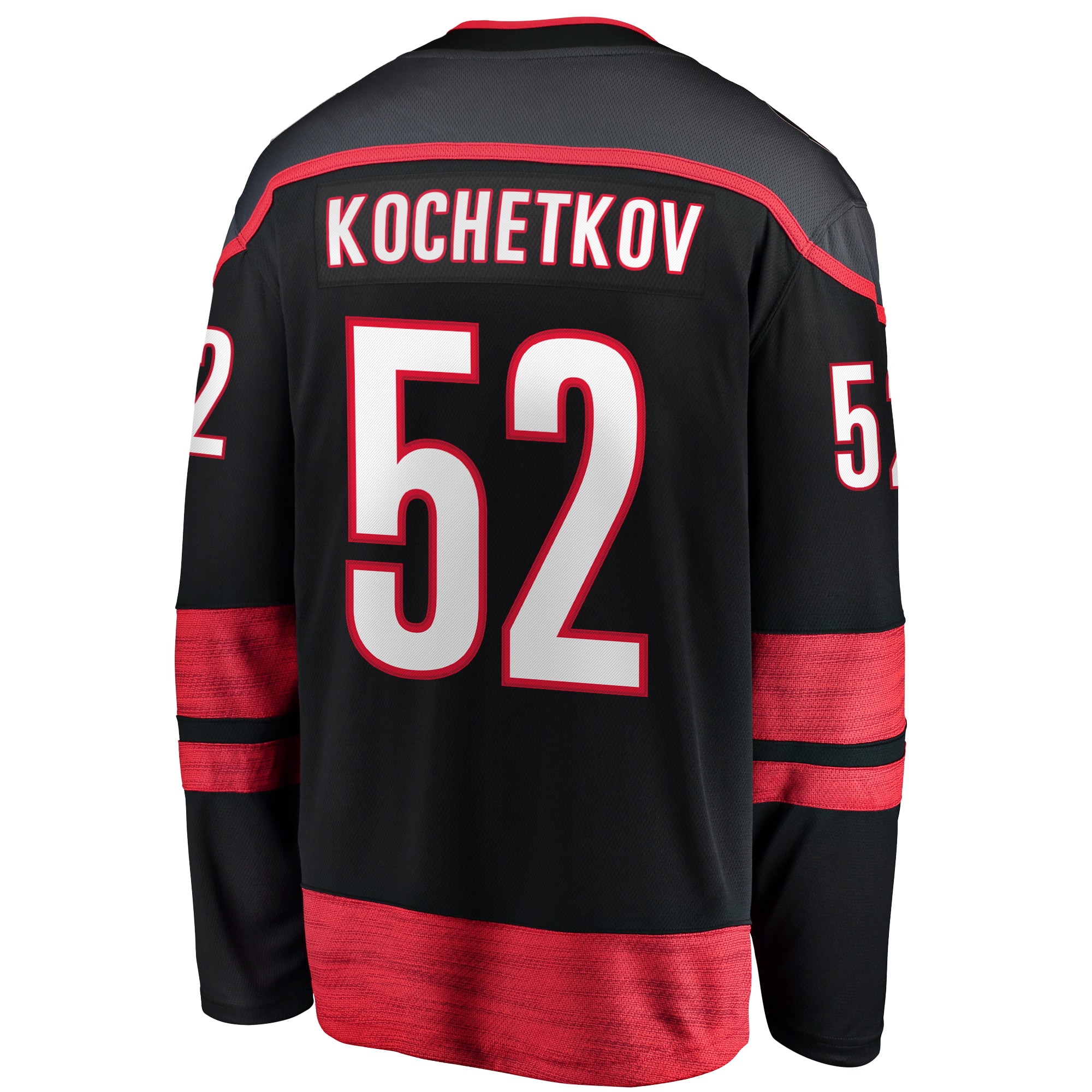 Pyotr Kochetkov Carolina Hurricanes Fanatics Home Premier Breakaway Player Jersey – Black Clowdercats