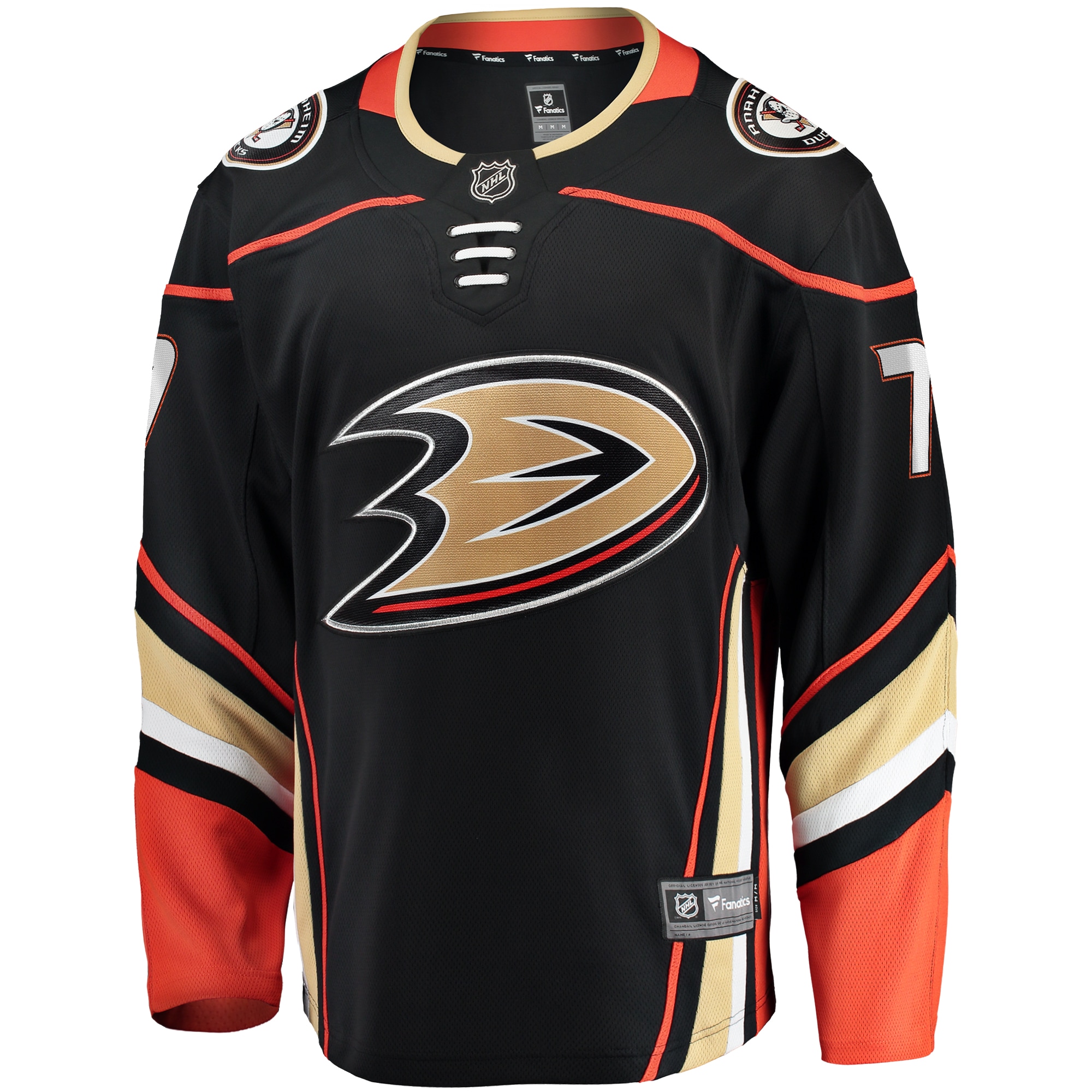 Radko Gudas Anaheim Ducks Fanatics Home Breakaway Jersey – Black Clowdercats