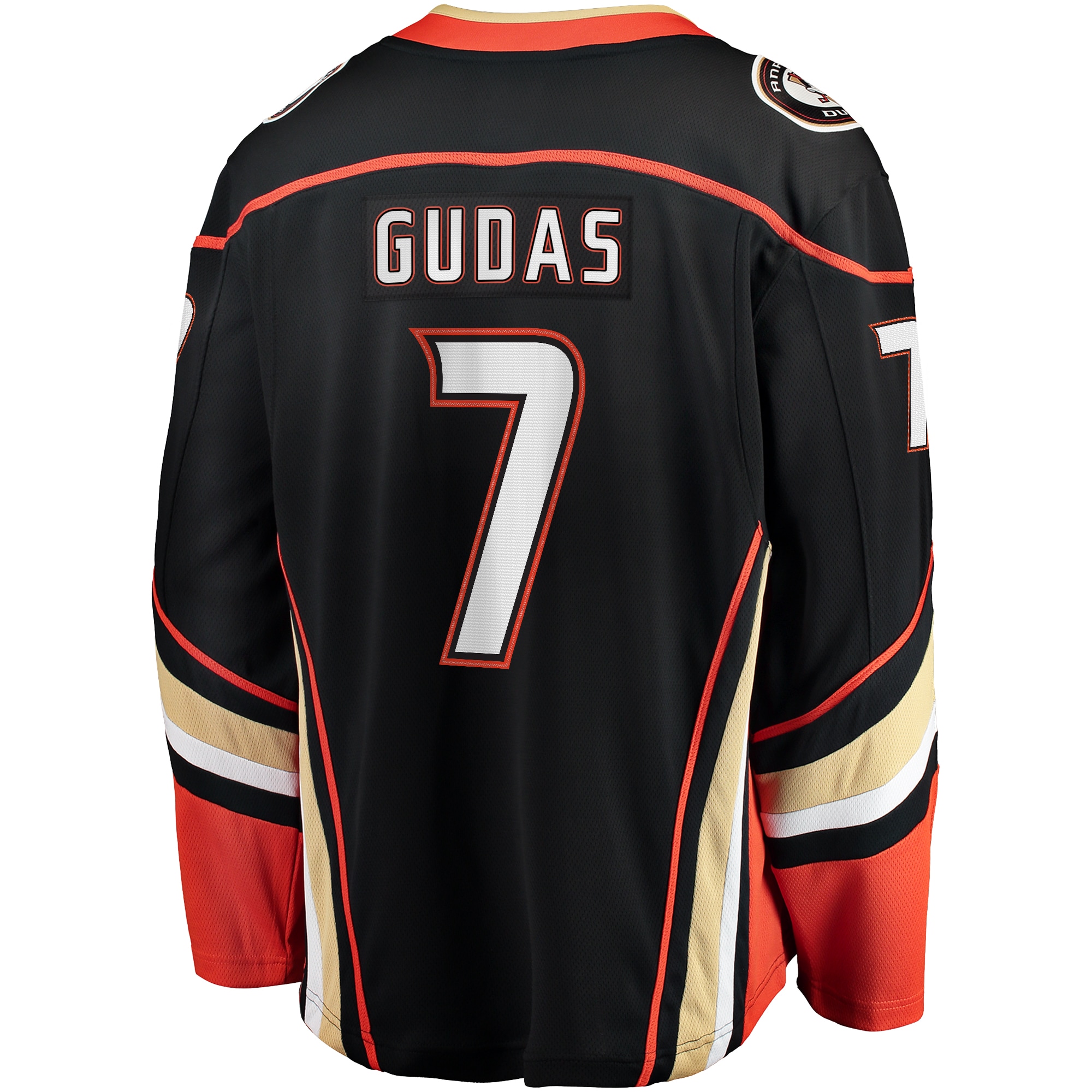 Radko Gudas Anaheim Ducks Fanatics Home Breakaway Jersey – Black Clowdercats