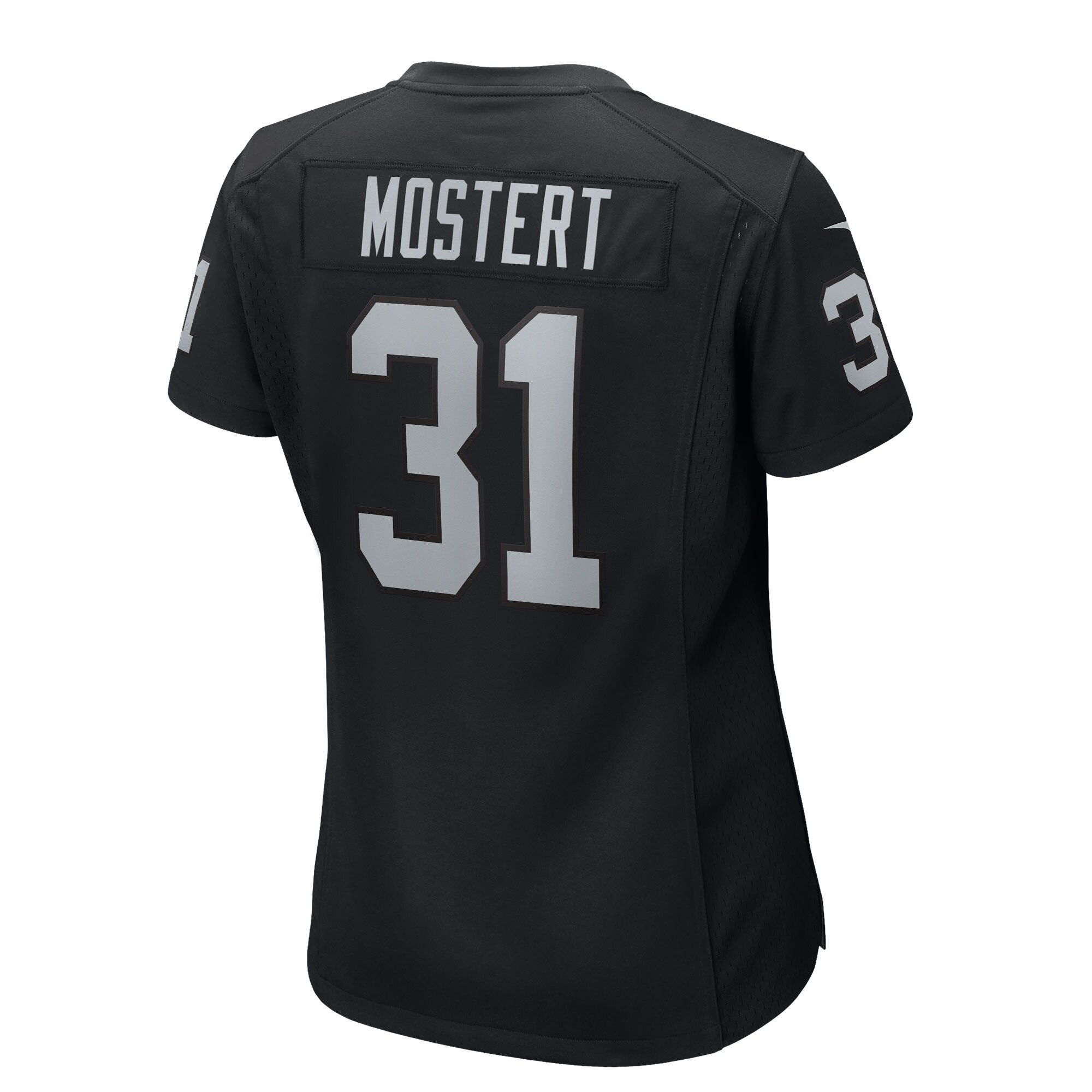 Raheem Mostert Las Vegas Raiders Nike Women’s Team Game Jersey – Black Clowdercats