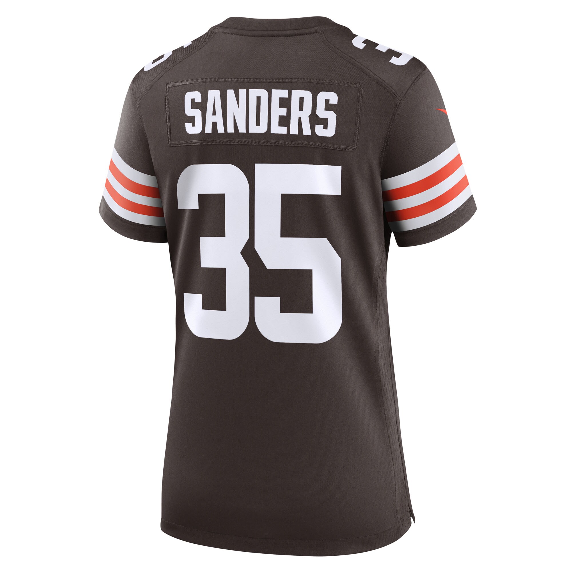 Raheim Sanders Cleveland Browns Nike Women’s Team Game Jersey – Brown Clowdercats