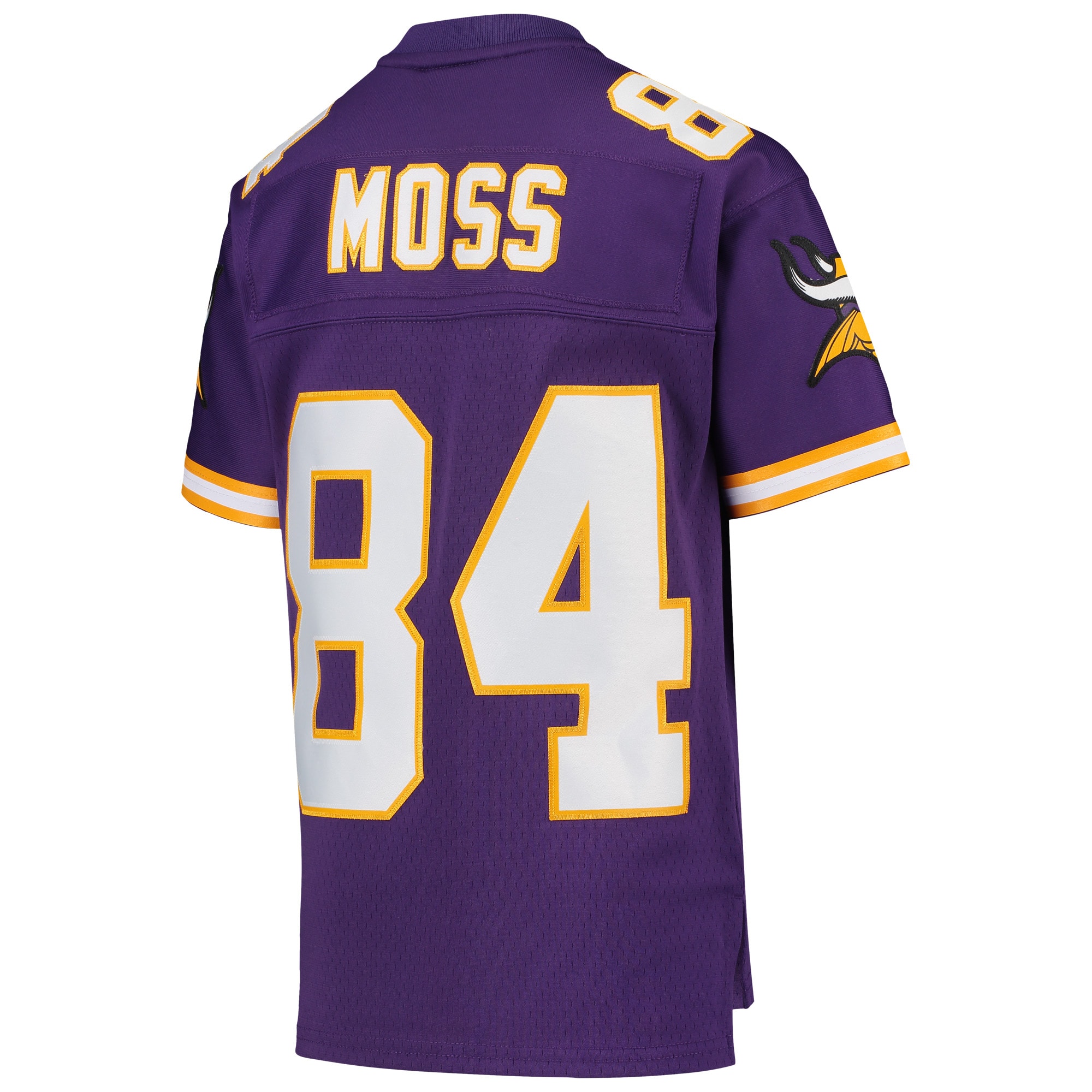 Randy Moss Minnesota Vikings Mitchell & Ness Youth 1998 Legacy Retired Player Jersey – Purple Clowdercats