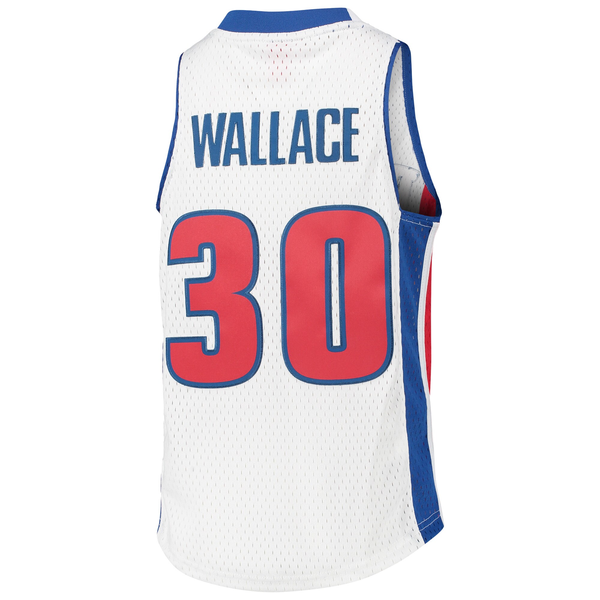 Rasheed Wallace Detroit Pistons Mitchell & Ness Youth 2003/04 Hardwood Classics Swingman Jersey – White Clowdercats