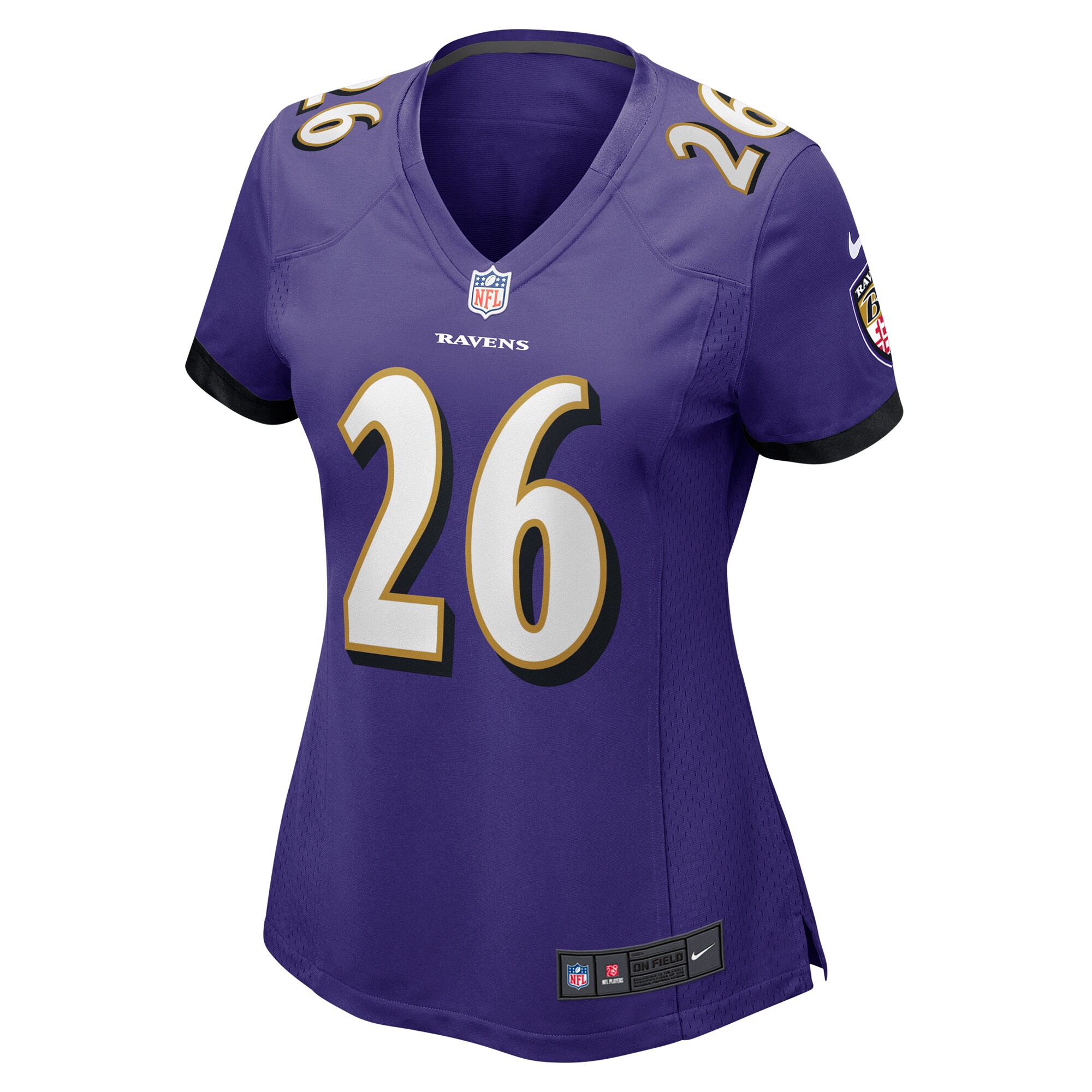 Rasheen Ali Baltimore Ravens Nike Women’s Game Jersey – Purple Clowdercats