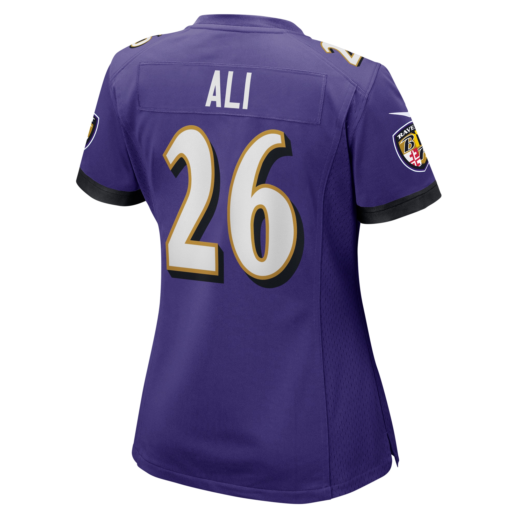 Rasheen Ali Baltimore Ravens Nike Women’s Game Jersey – Purple Clowdercats