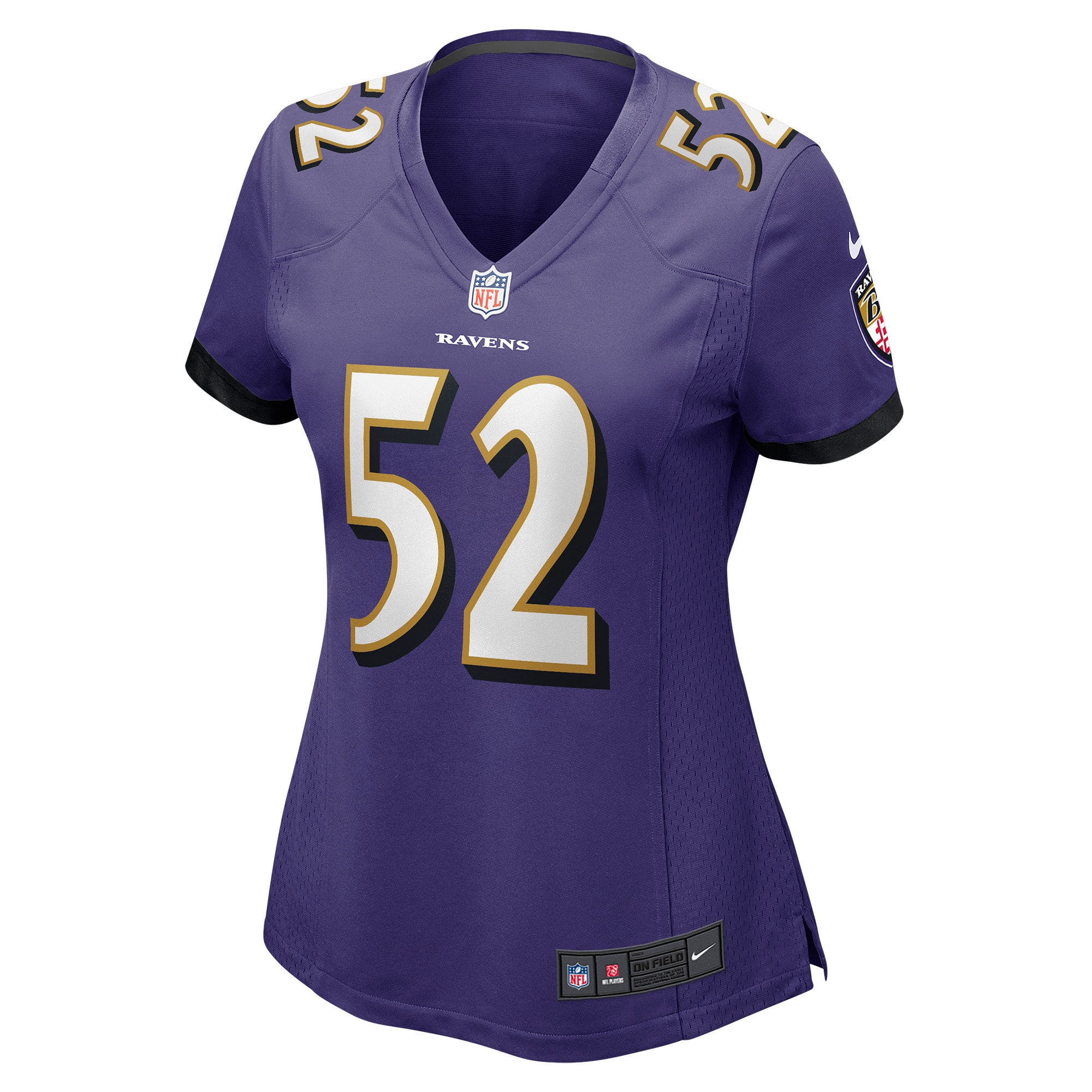 Ray Lewis Baltimore Ravens Nike Women’s Game Jersey – Purple Clowdercats