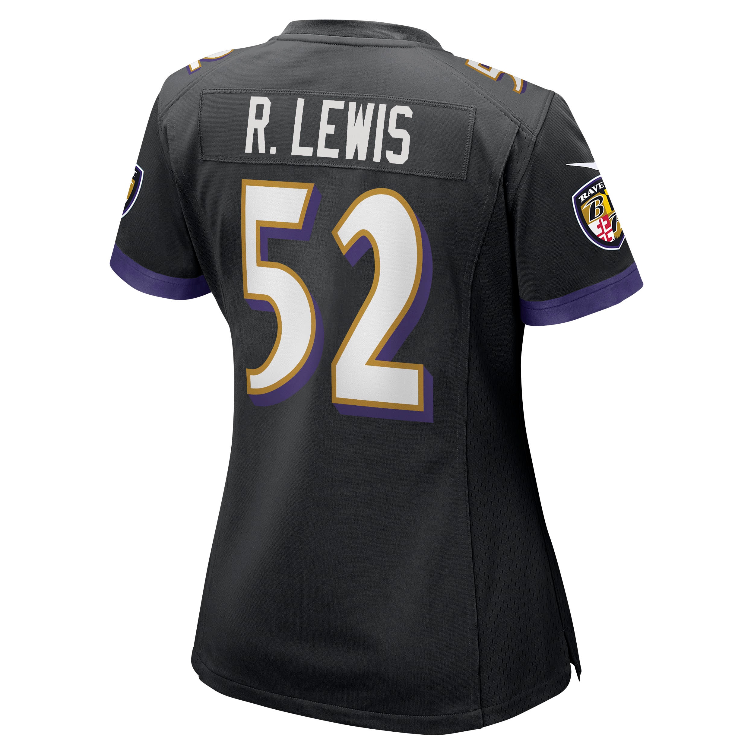 Ray Lewis Baltimore Ravens Nike Women’s Retired Player Jersey – Black Clowdercats