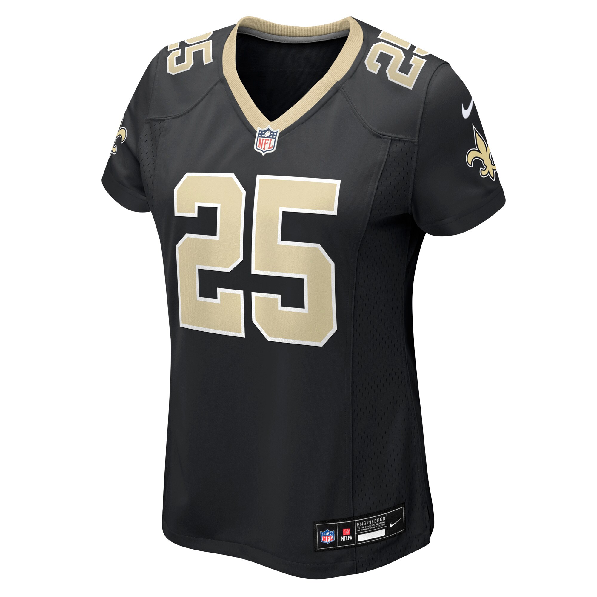 Rejzohn Wright New Orleans Saints Nike Women’s Team Game Jersey – Black Clowdercats